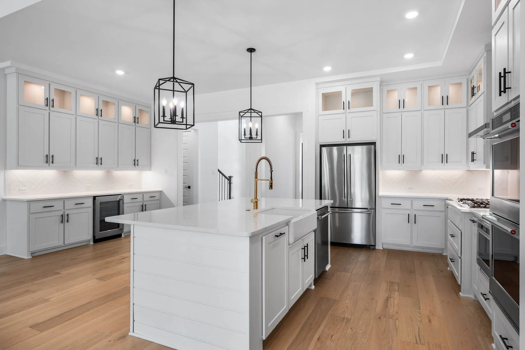 KitchenAid® appliances come standard with the home.