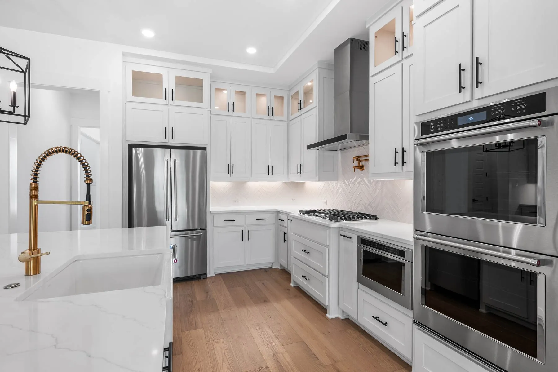 KitchenAid® appliances come standard with the home.