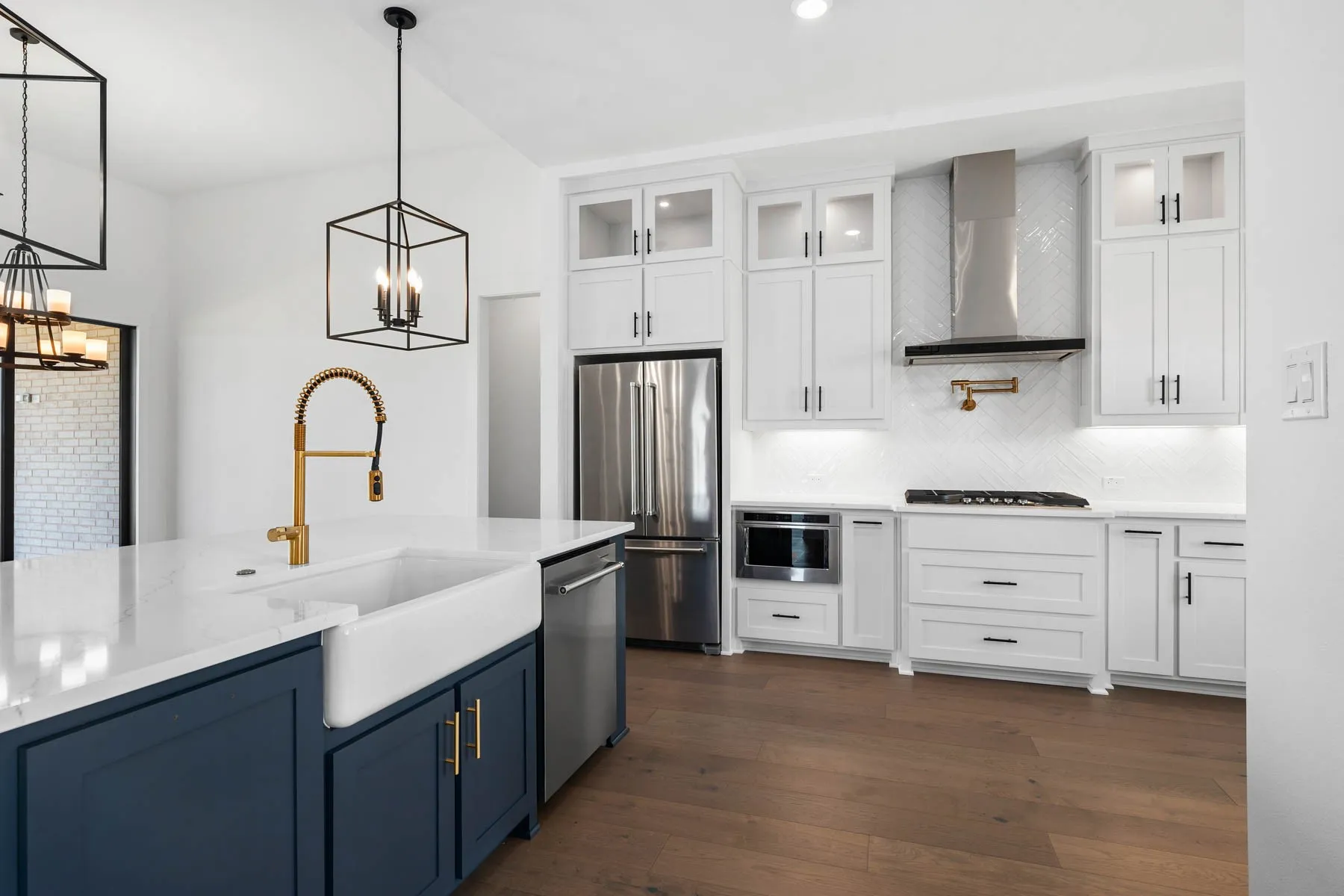 KitchenAid® appliances come standard with the home. Interior finishes and selections for this home may differ from photos shown.