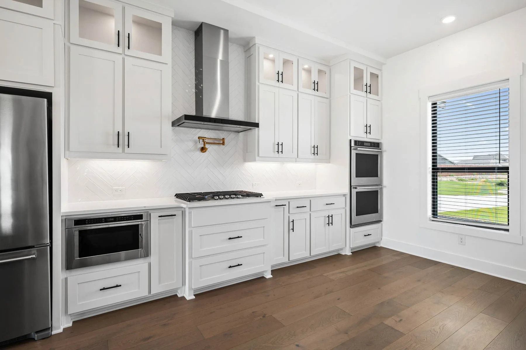KitchenAid® appliances come standard with the home. Interior finishes and selections for this home may differ from photos shown.