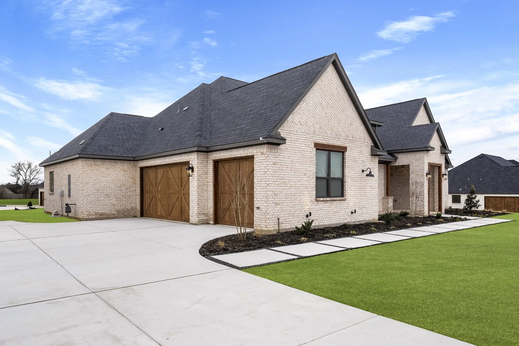 This is an example of the Bradley floor plan built at 105 River Birch Drive.