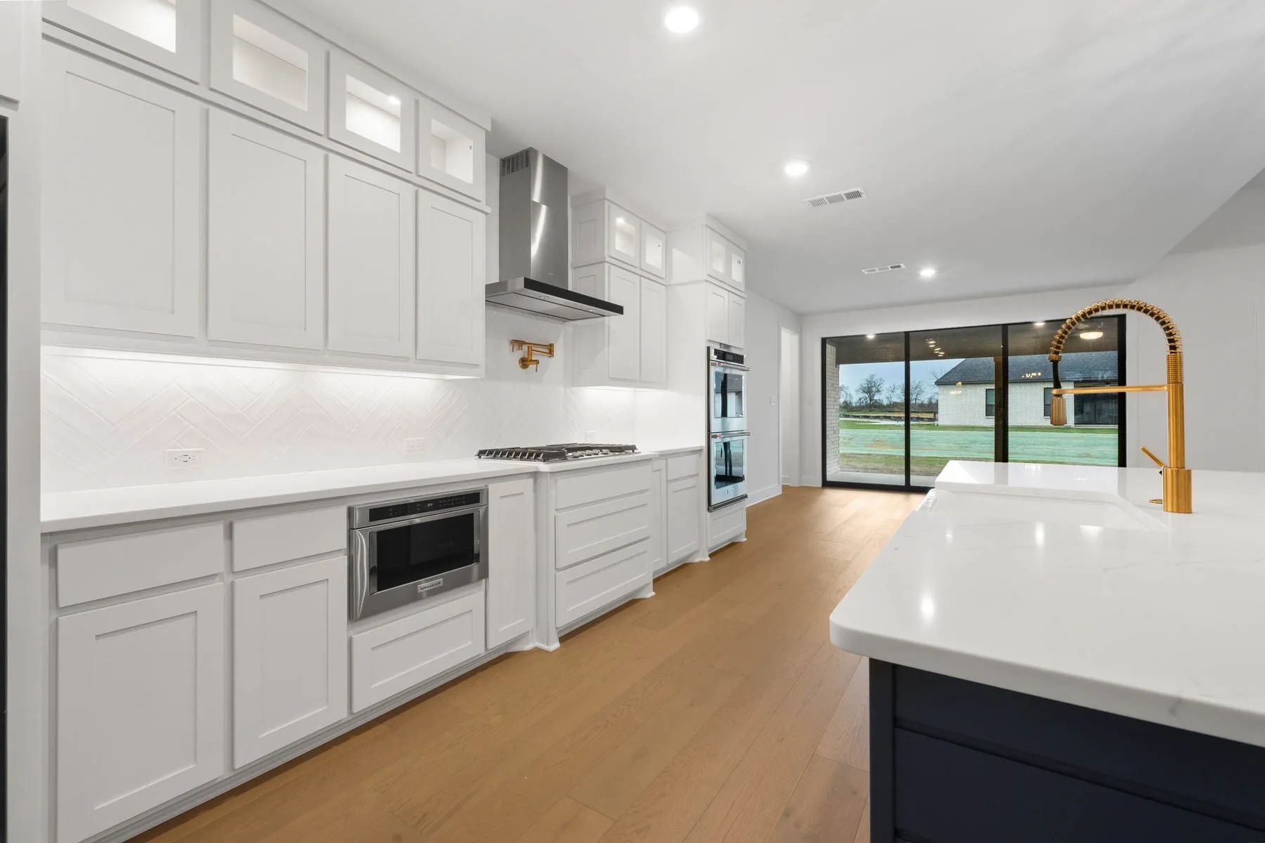 KitchenAid® appliances come standard with the home. Interior finishes and selections for this home may differ from photos shown.