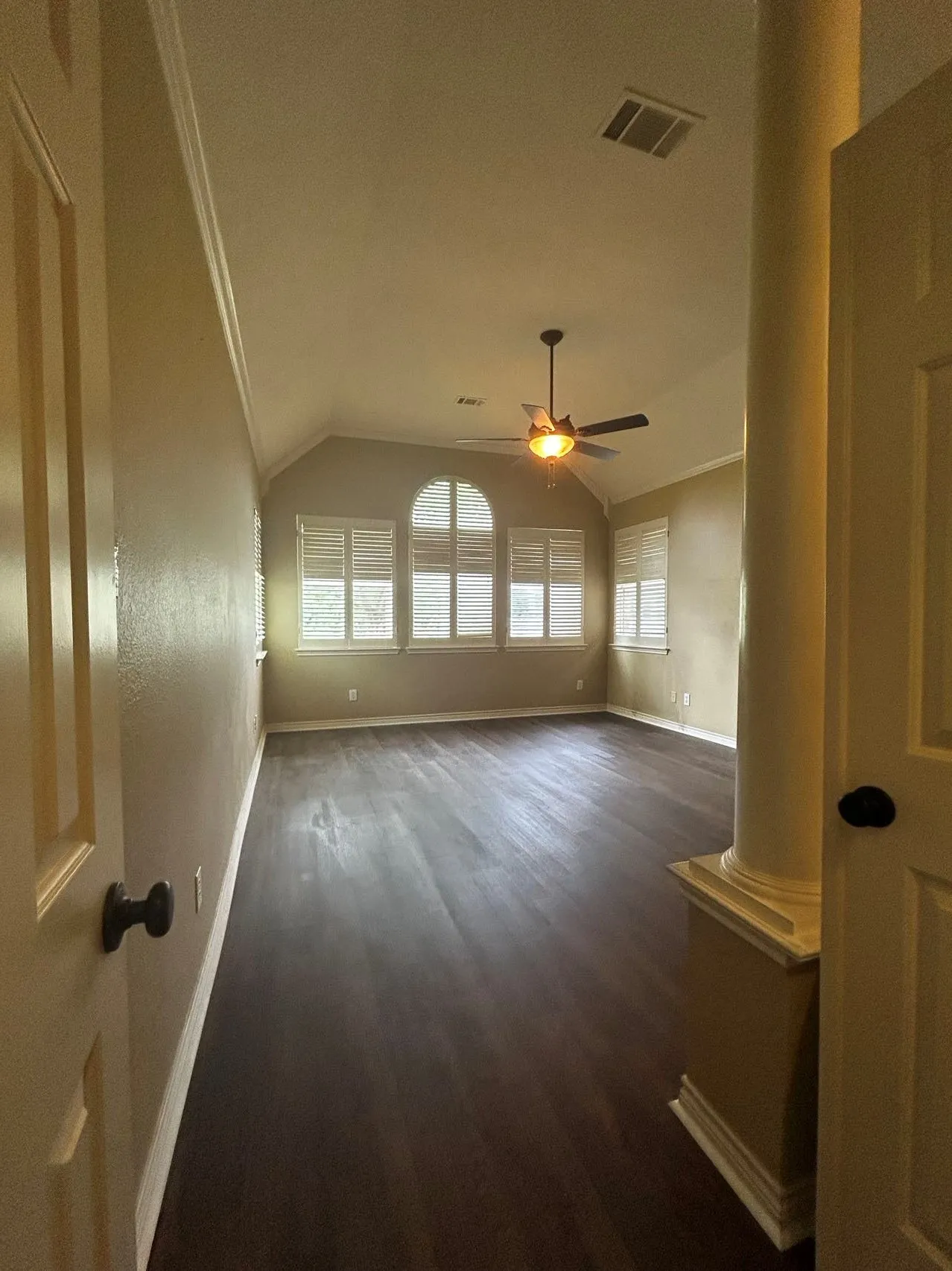 master bedroom new floor