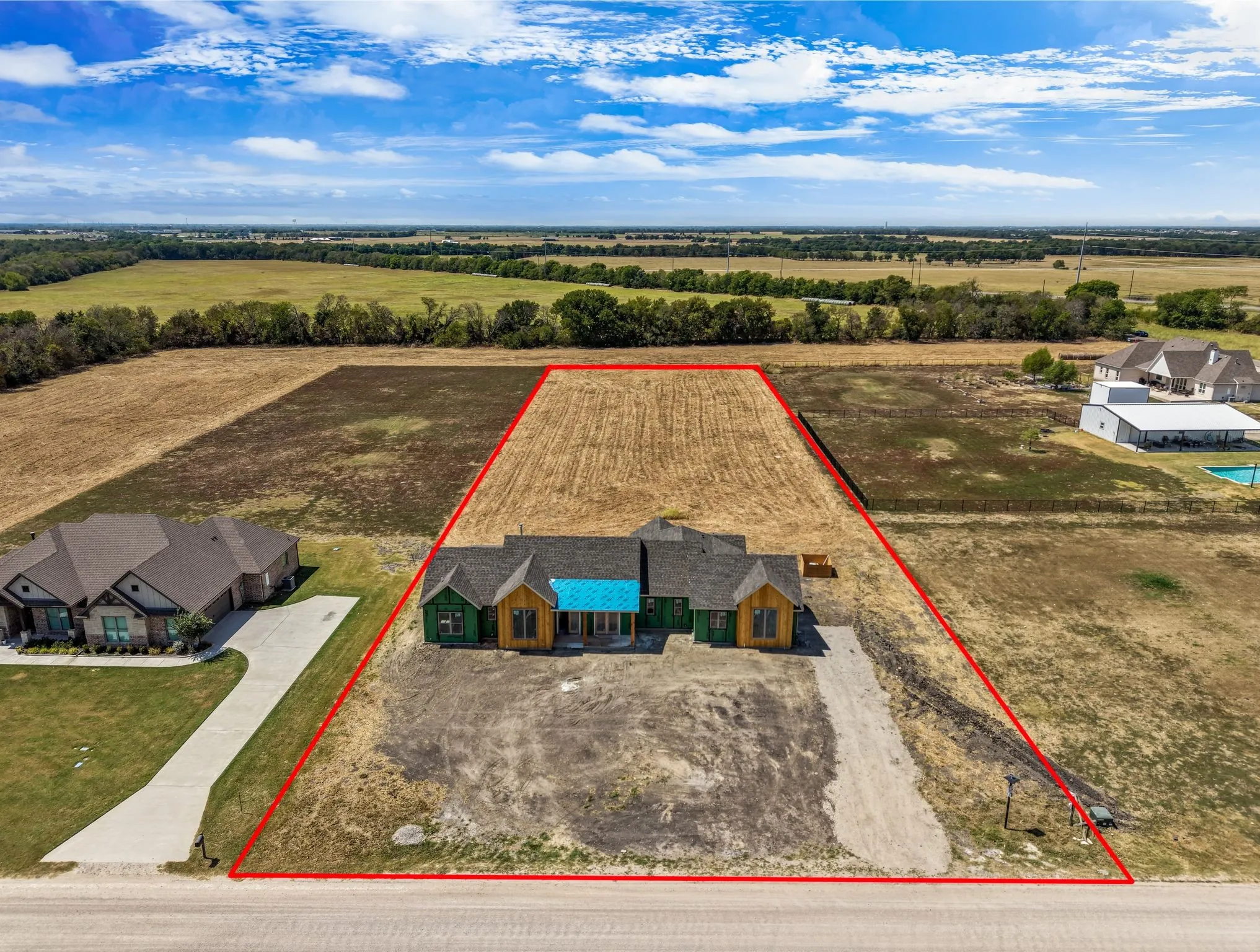 Single Family Residence For Sale in Hunt County , 1830 County Road 2134, Caddo Mills, Texas 75135, 3 Bedroom, 3 Bathroom, 2 Garage spaces, 2,686 Sqft, built in 2026, mls#21378339, Real Estate Agent in Caddo Mills, Homes For Sale in Hunt county, Homes For Sale in Caddo Mills, Realtor in Caddo Mills Texas, Real Estate Brokerage Independent Realty Texas, Luminita Cordes Realtor