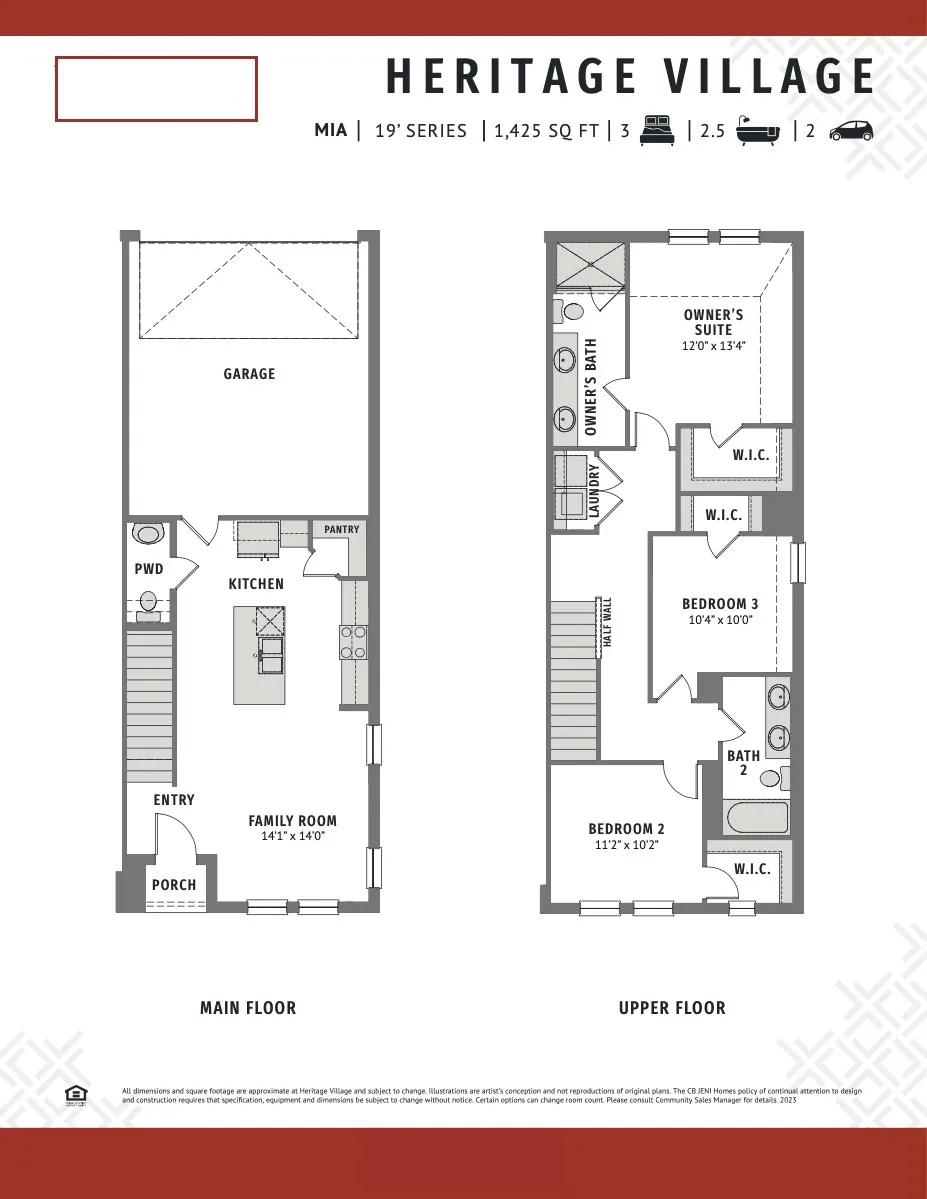 Whether you are just staring out or right sizing, our Mia floor plan offers the perfect space for you!