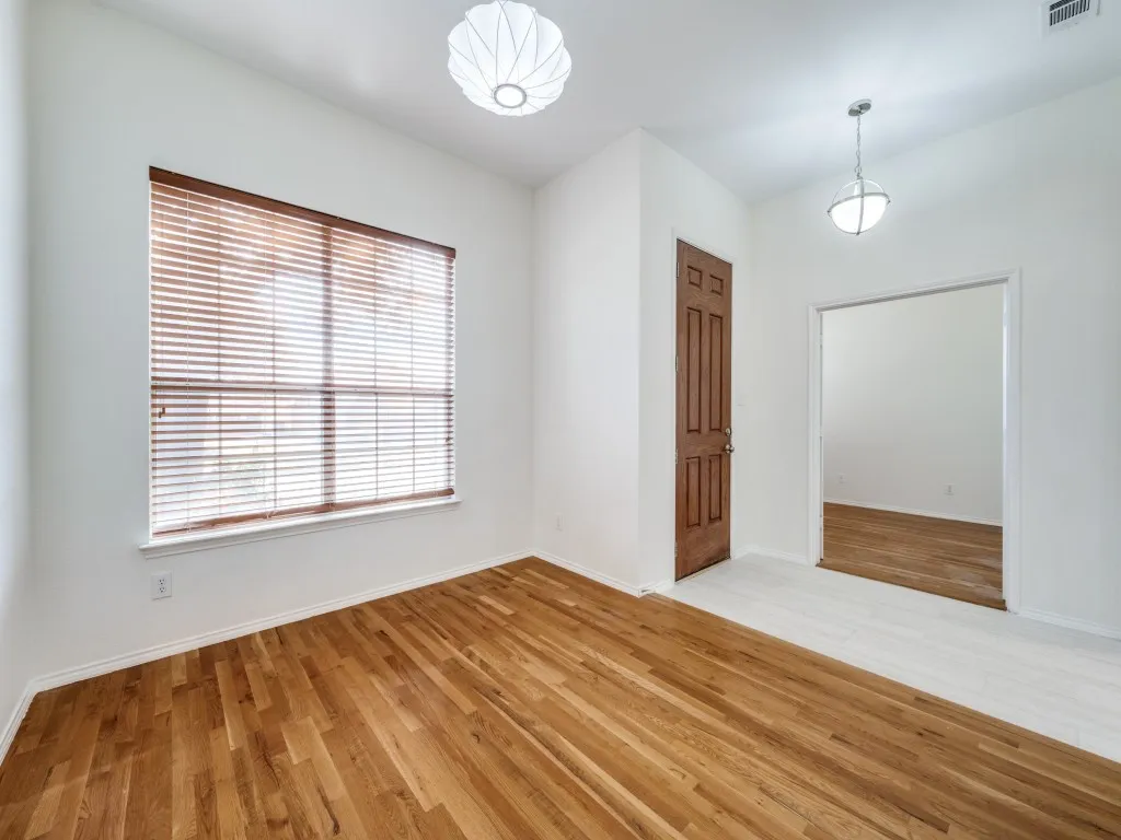 Separate living or dining room located just inside the front entry