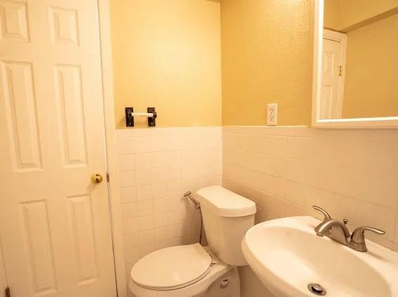 half bathroom