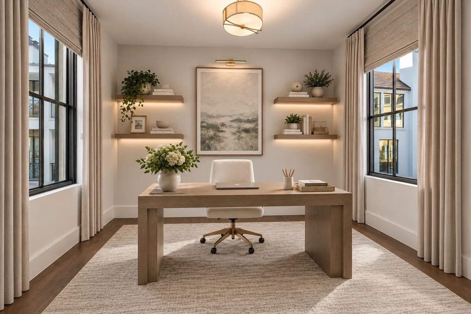 "Virtually staged"  bonus room, office, gym etc.