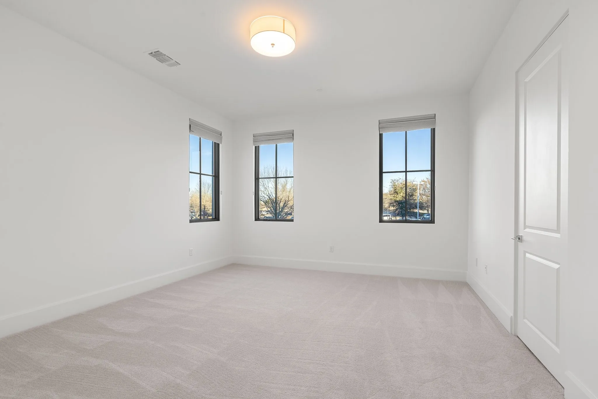 Generously sized secondary bedroom.
