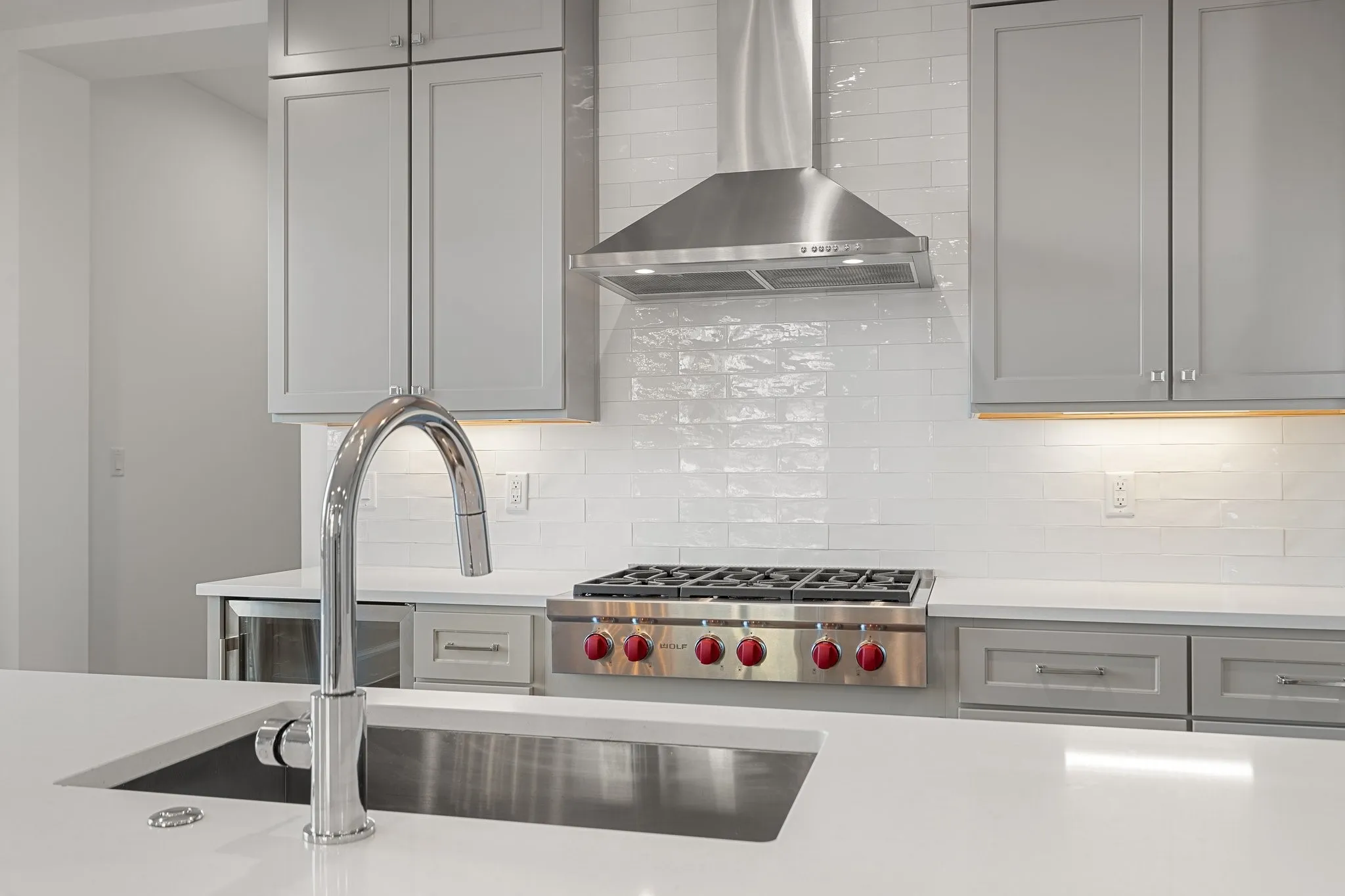 Thoughtfully designed soft-close cabinetry pairs function with refined style.