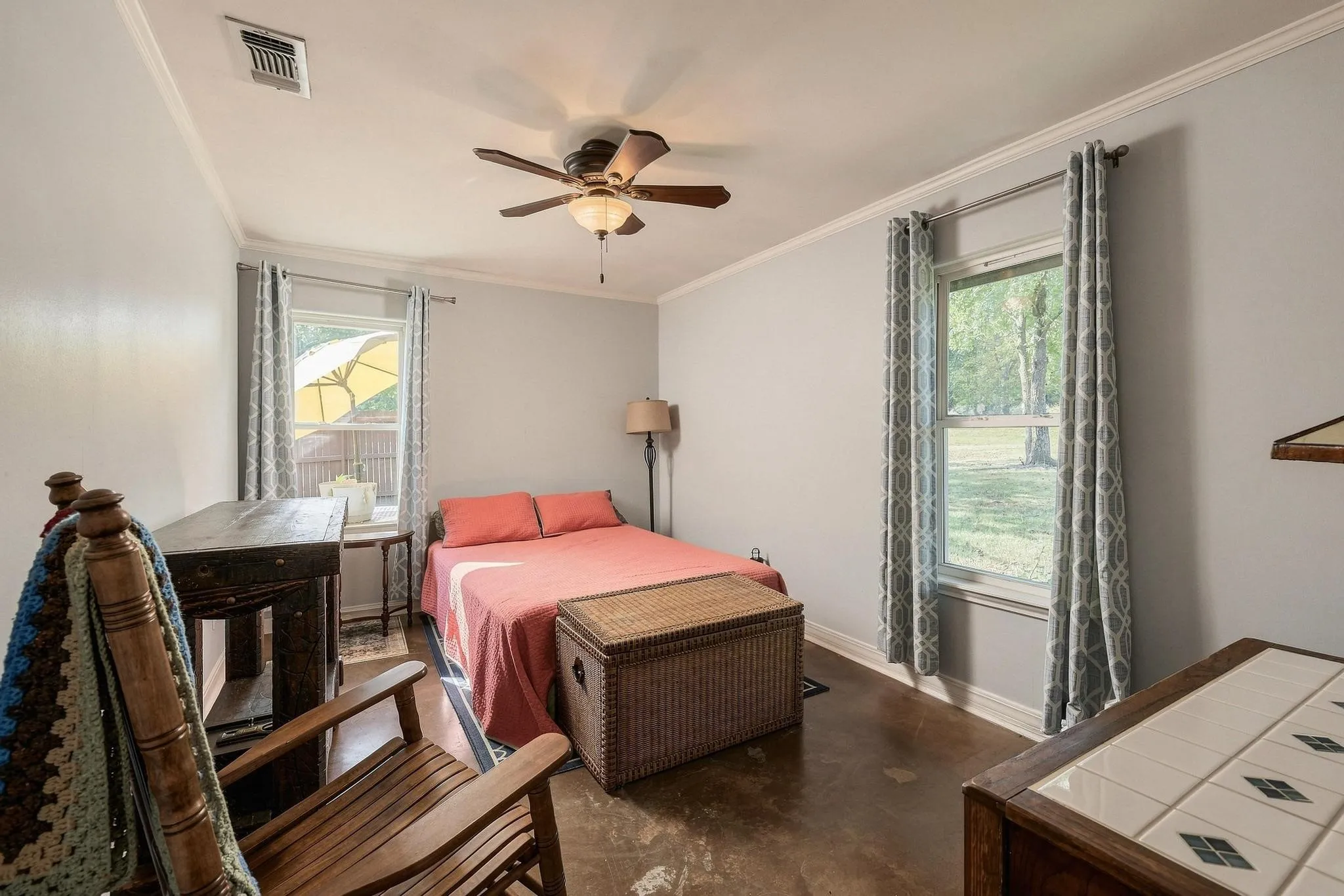 Second bedroom would make a great work-from-home office.