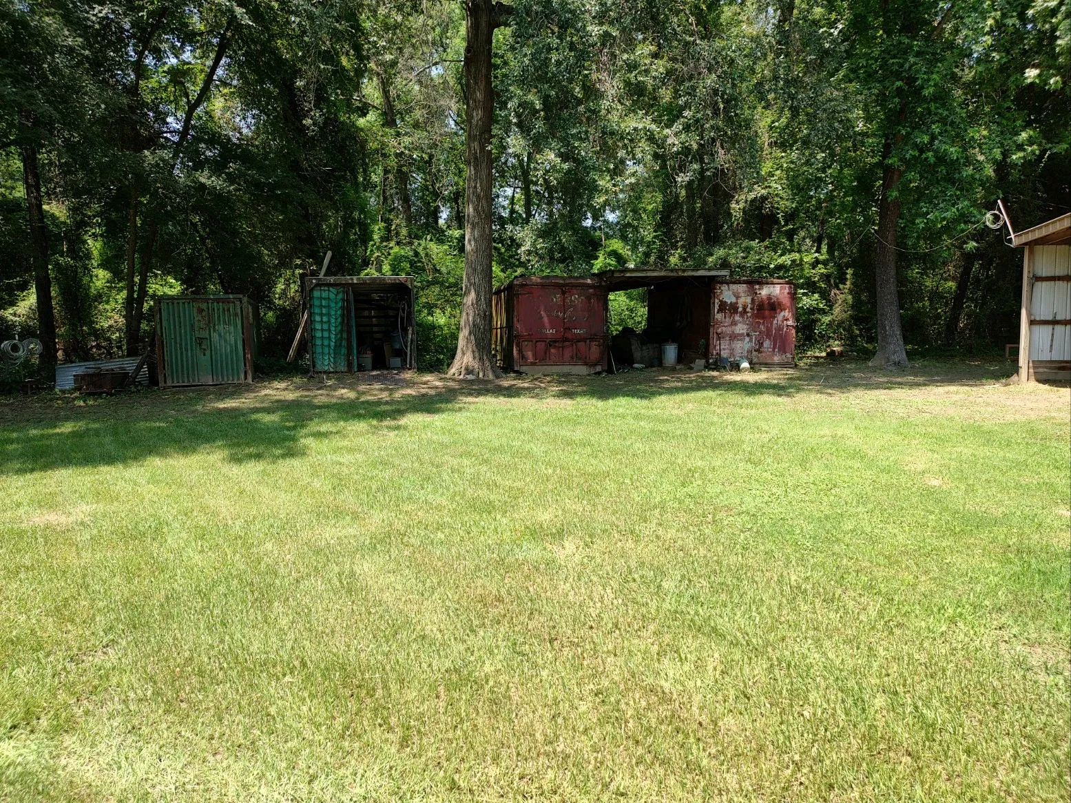 Four additional storage units.