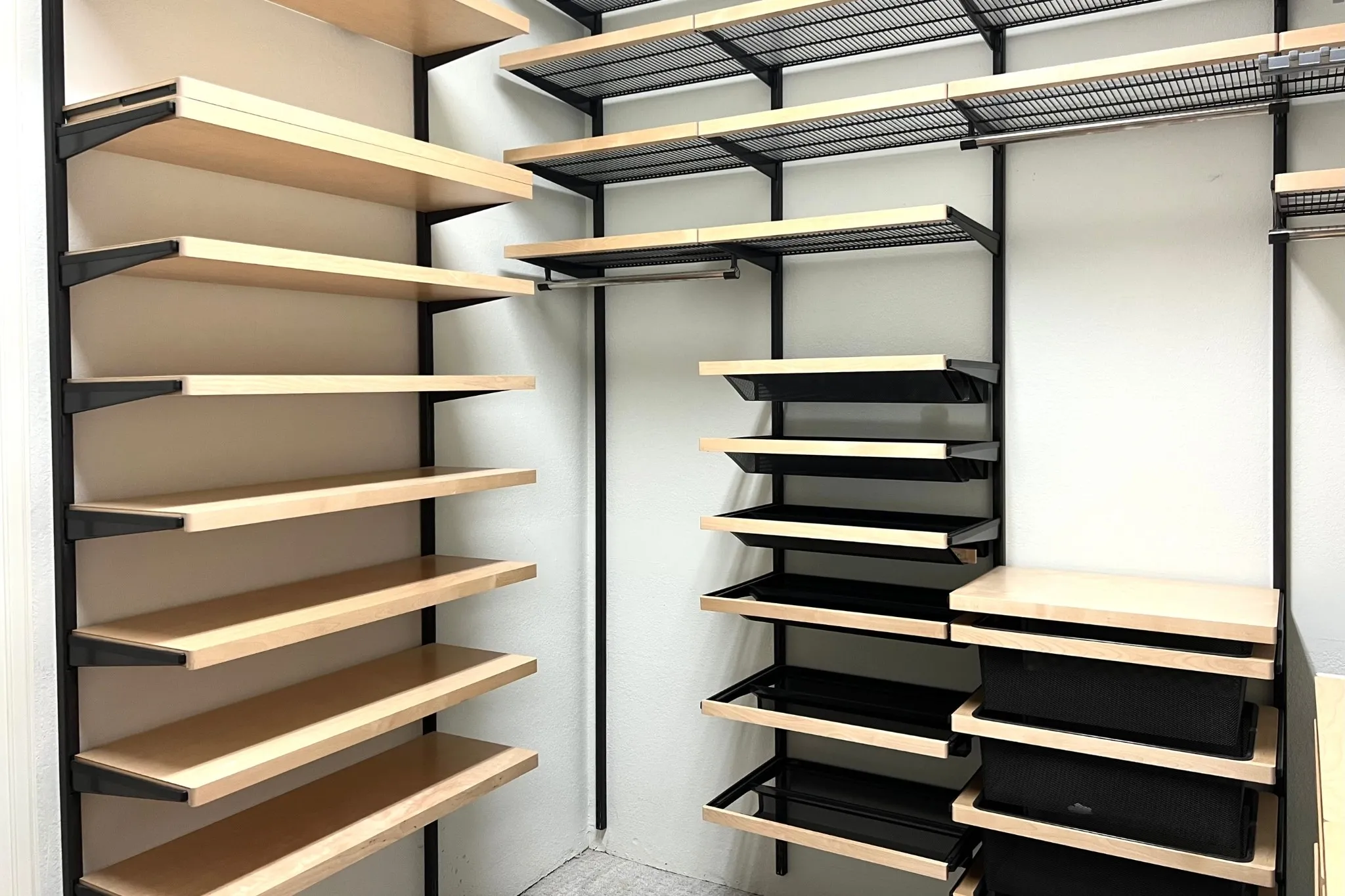 Custom Efla shelving system