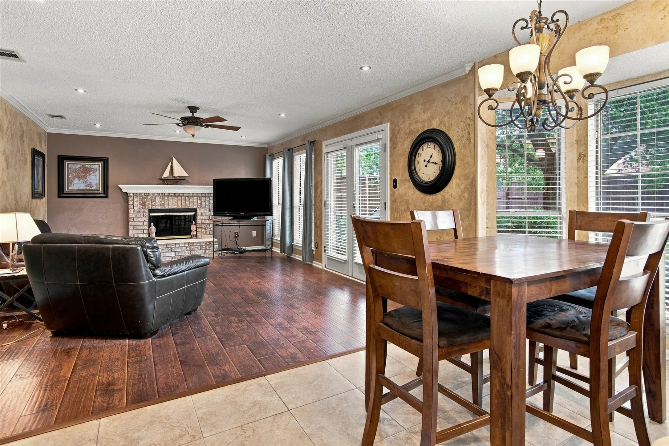 Breakfast Area open to the Family Room