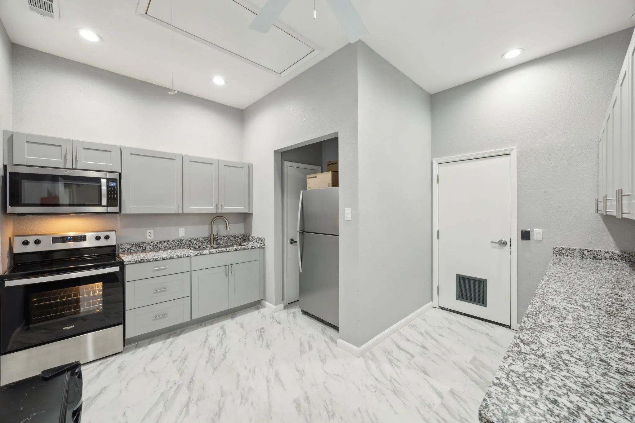 Community clubhouse kitchen