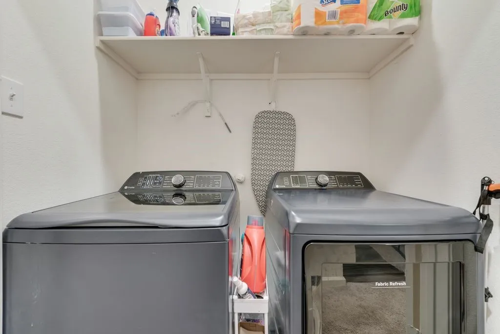 Full size laundry area