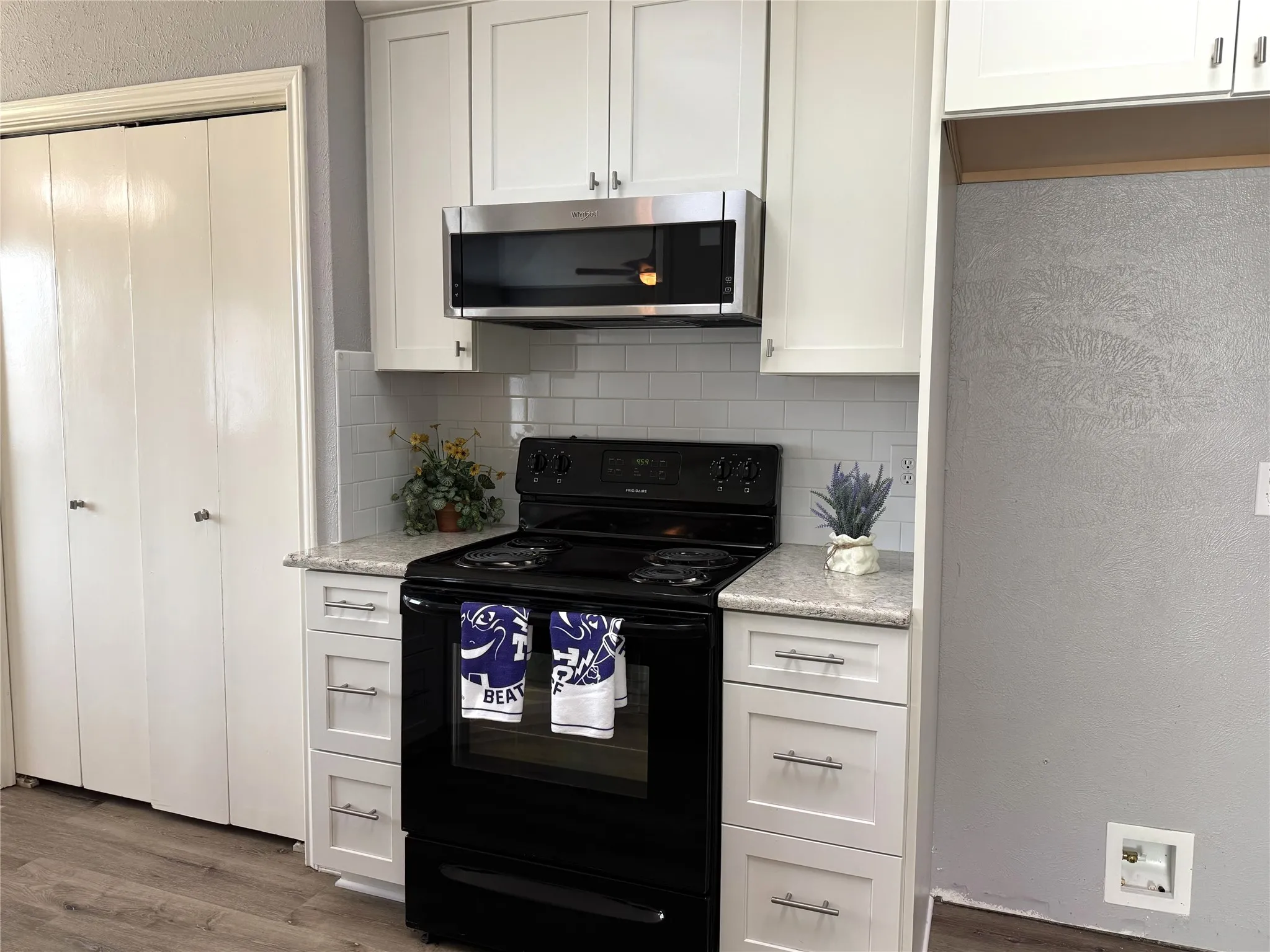 Pantry, Stove, and Micro