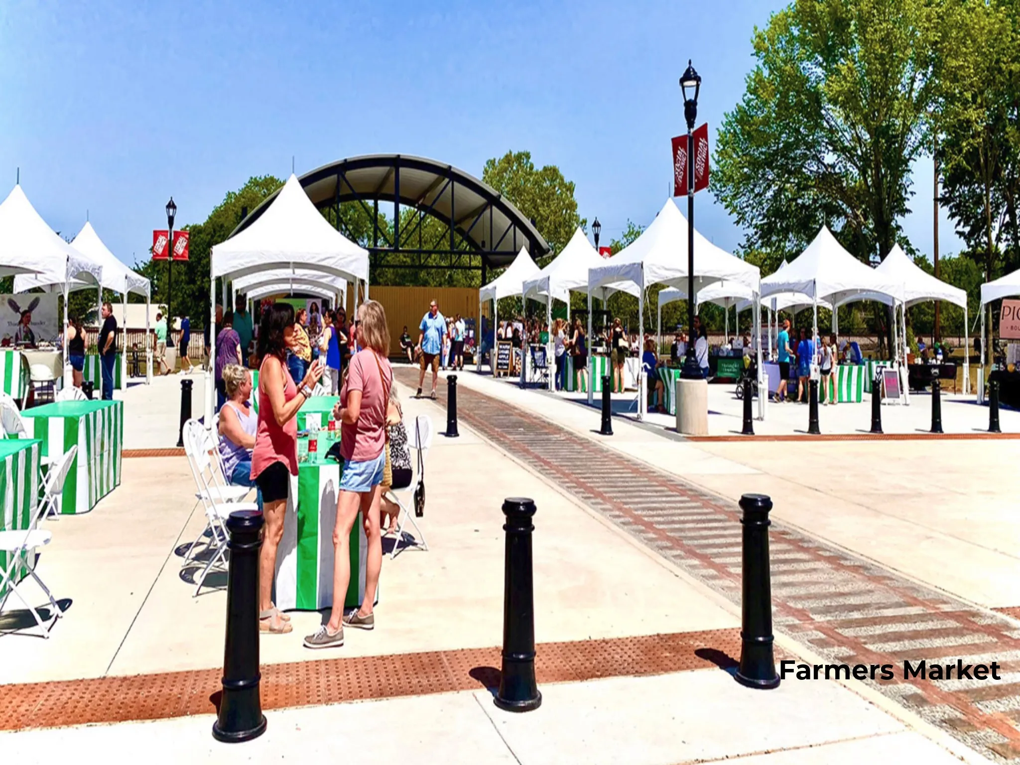 Railyard Famers Market on Tuesday as well as many events for locals and out of town visitors.