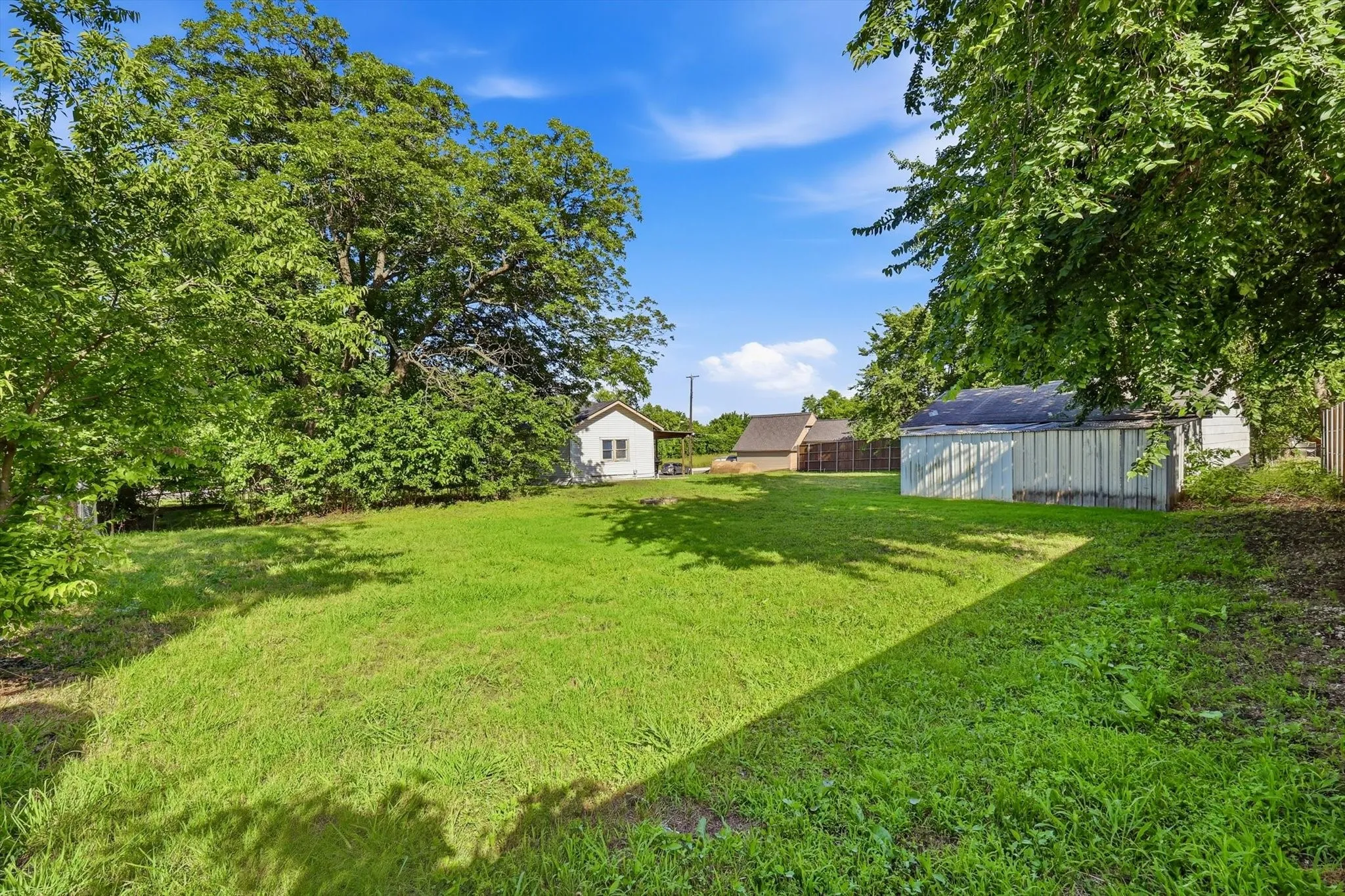 View from rear of property