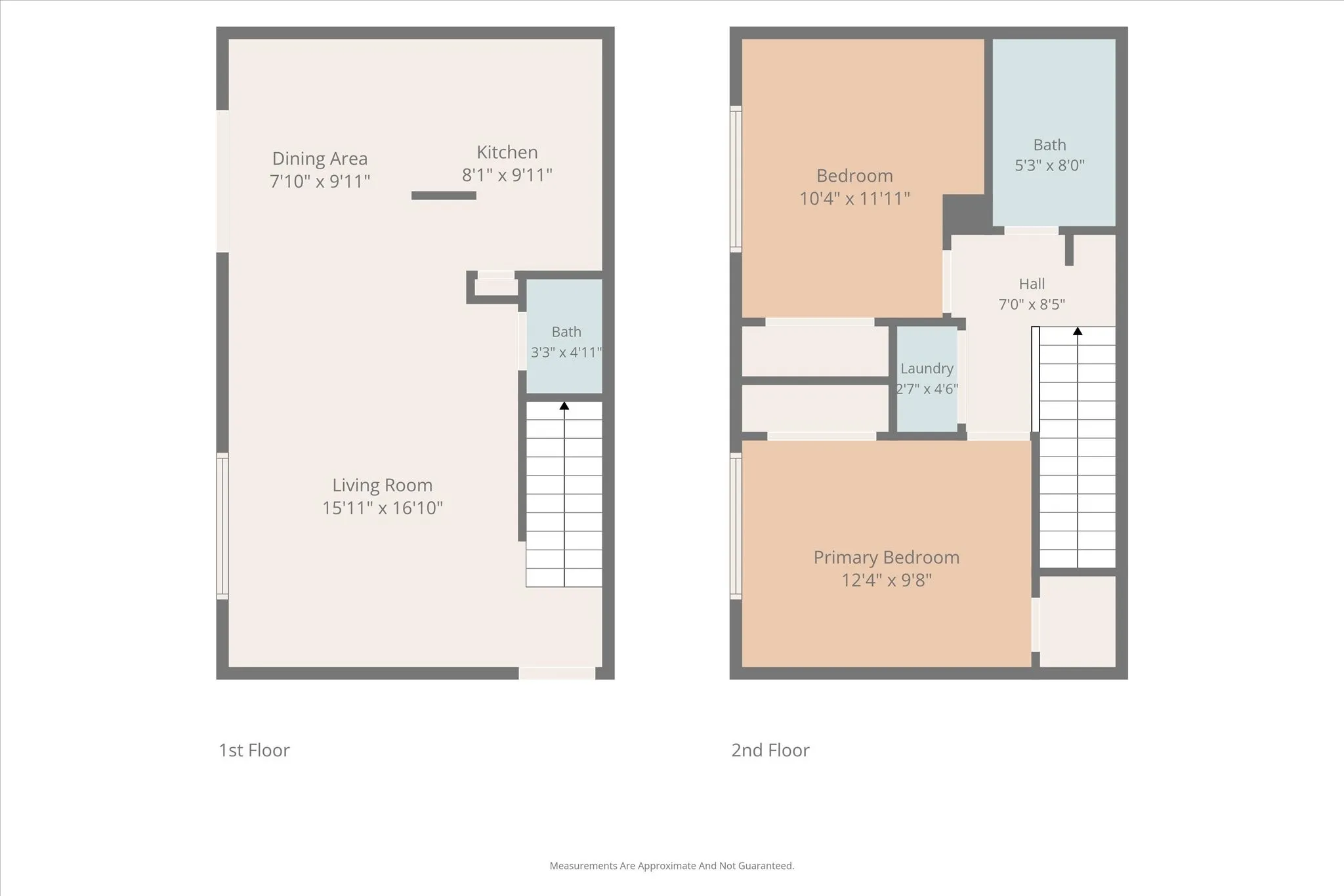 Unit 111 floor plan.