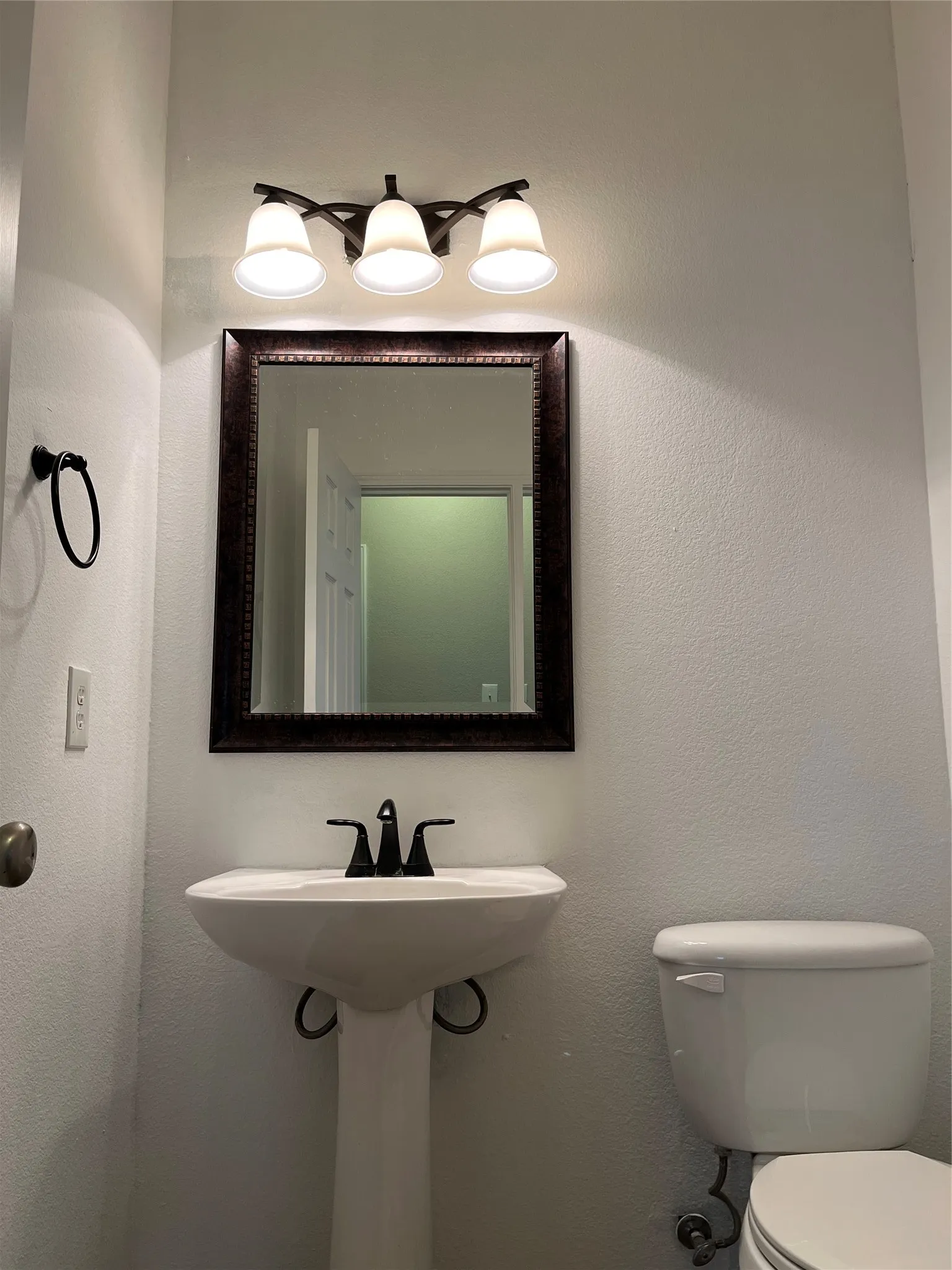Downstairs half bath