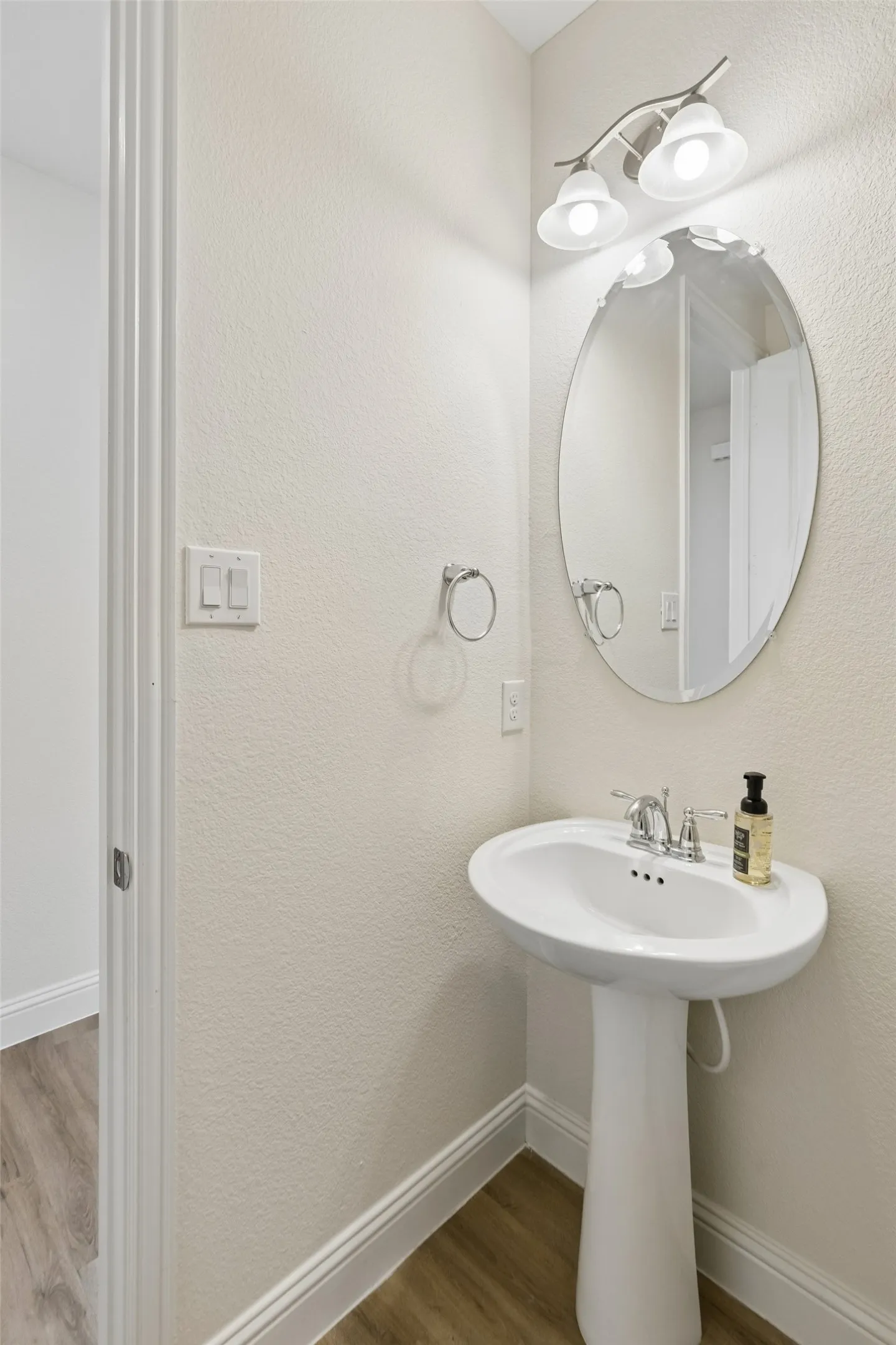 Half bath on first floor