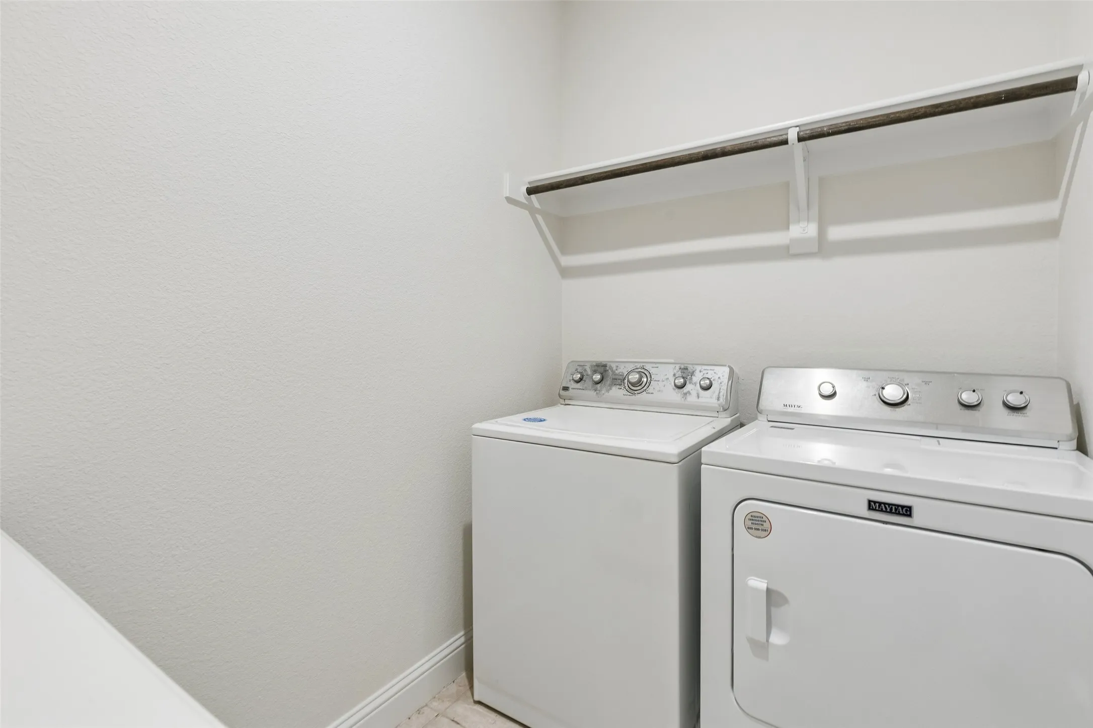 First floor laundry