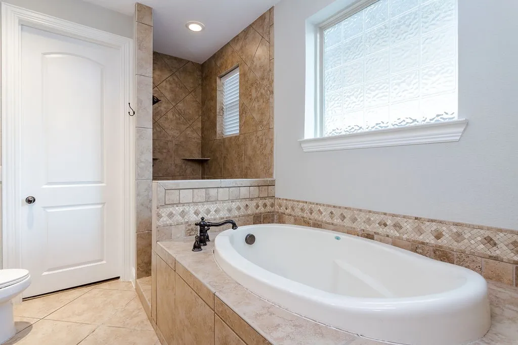 First floor primary bath