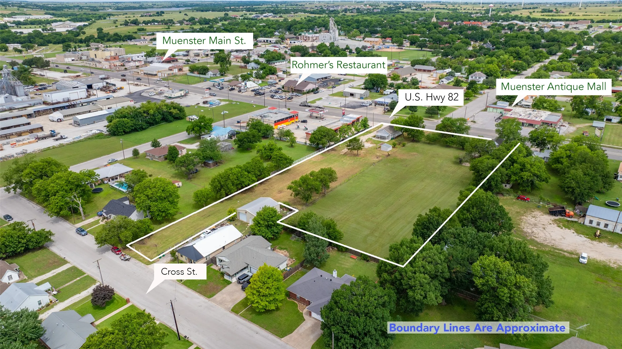 Single Family Residence For Sale in Cooke County , 322&410 E Division Street, Muenster, Texas 76252, 3 Bedroom, 2 Bathroom, Garage spaces, 1,432 Sqft, built in 1917, mls#21379858, Real Estate Agent in Muenster, Homes For Sale in Cooke county, Homes For Sale in Muenster, Realtor in Muenster Texas, Real Estate Brokerage Independent Realty Texas, Luminita Cordes Realtor