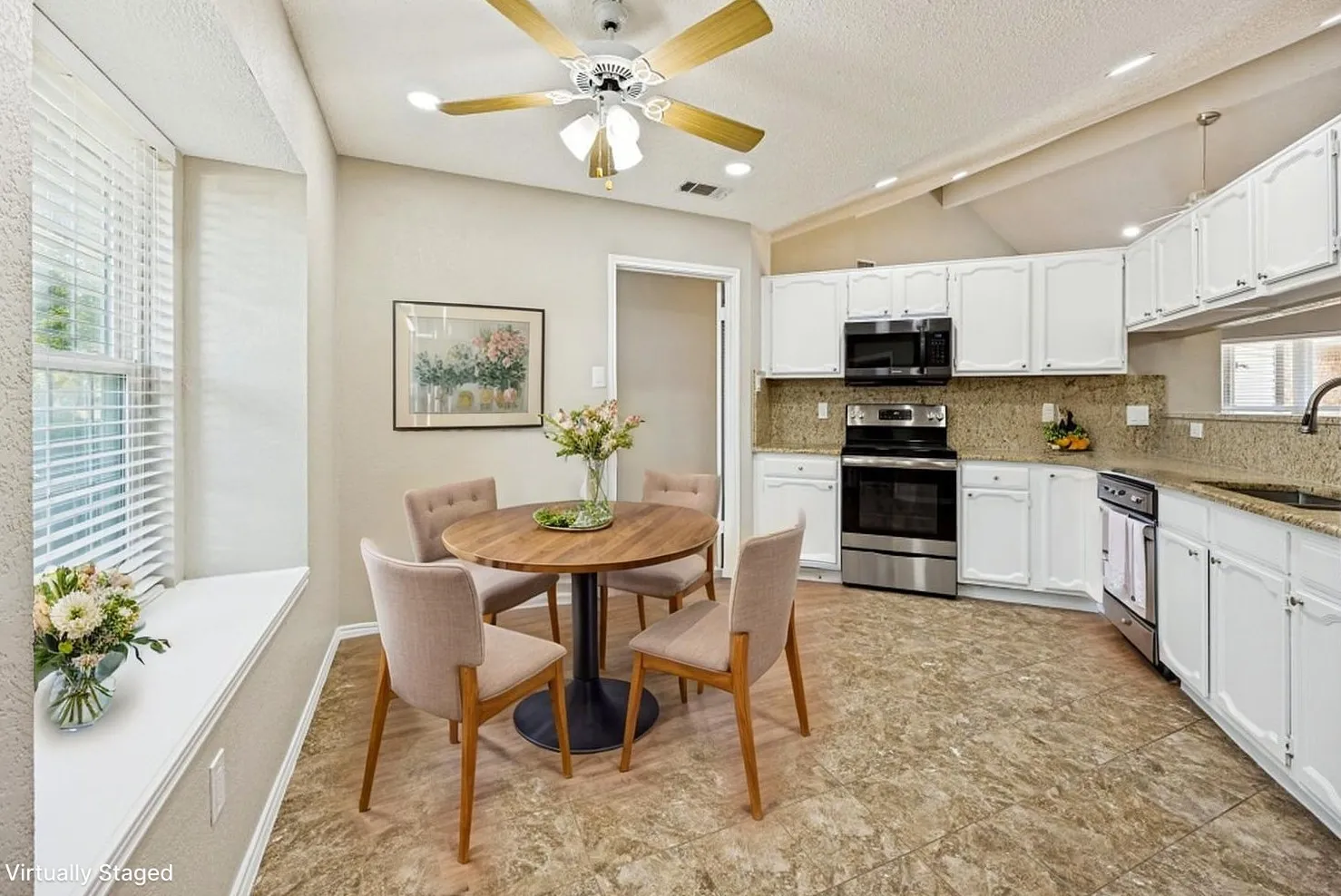 Eat-In Kitchen - Virtually Staged