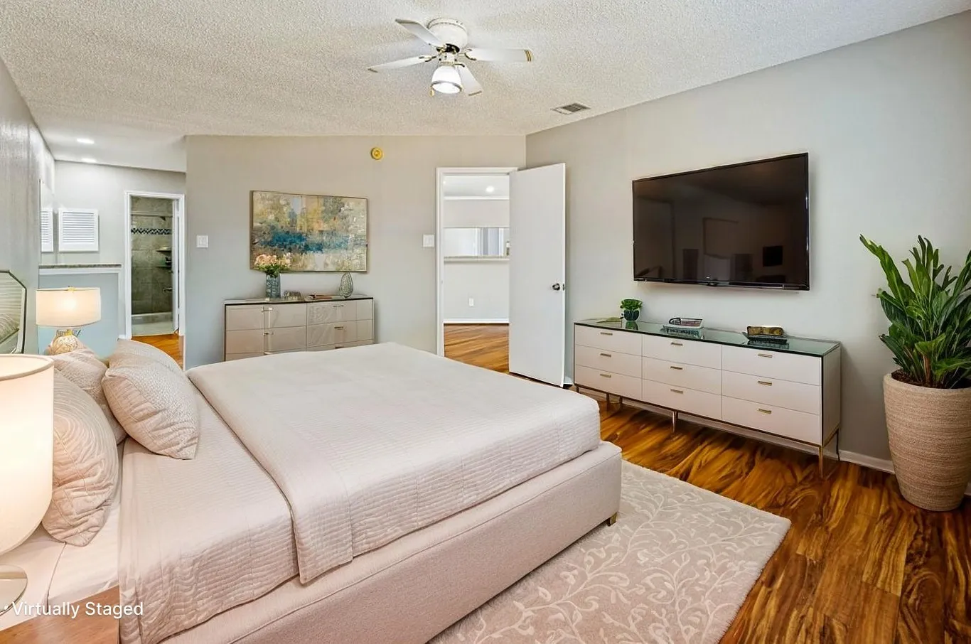 Master Bedroom - Virtually Staged