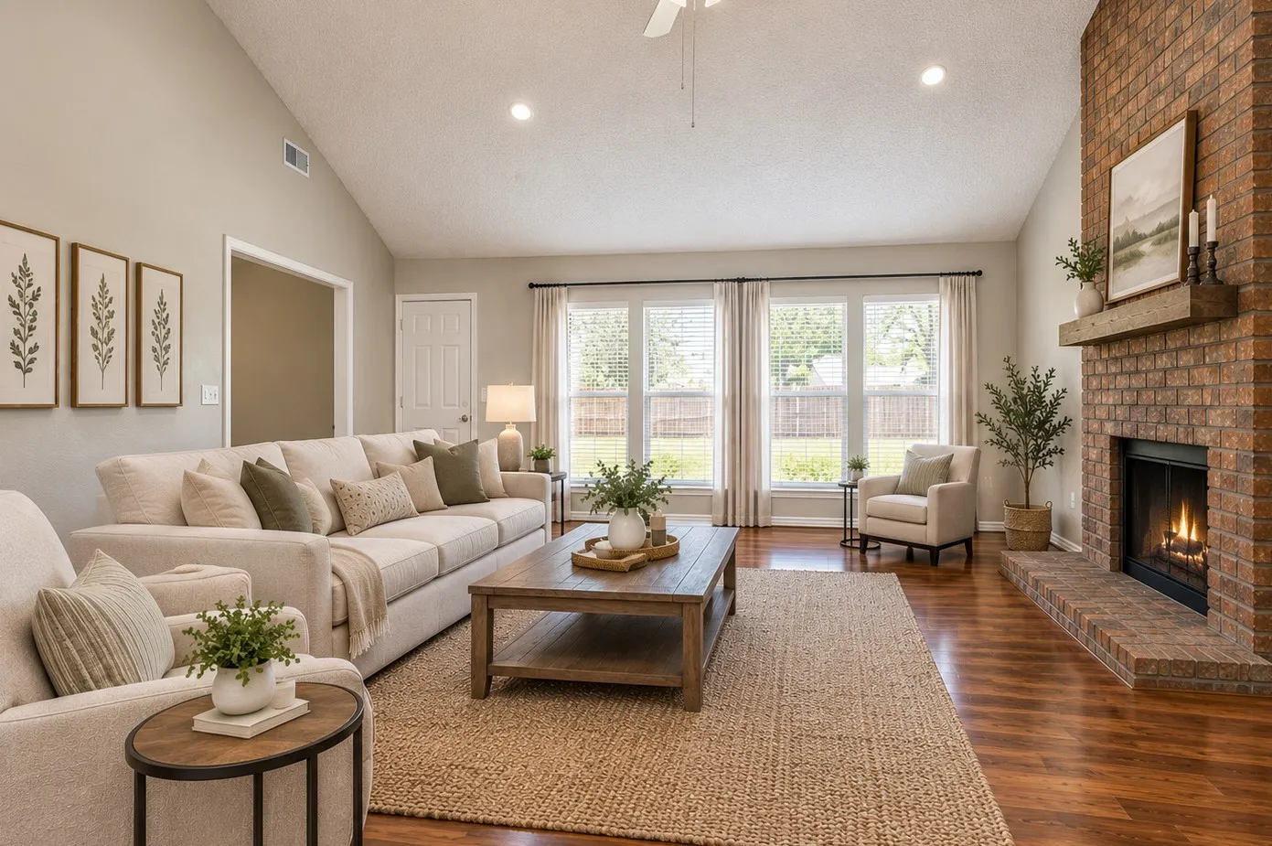 Living Room - Virtually Staged