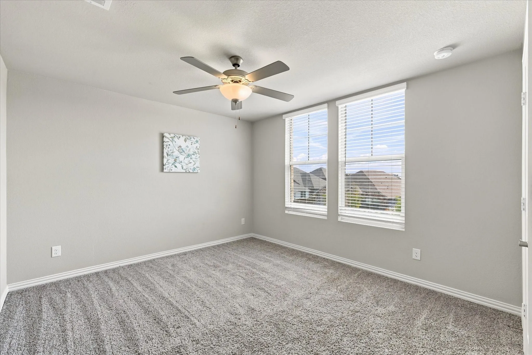 Upstairs bedroom with ensuite bathroom and large walk in closer