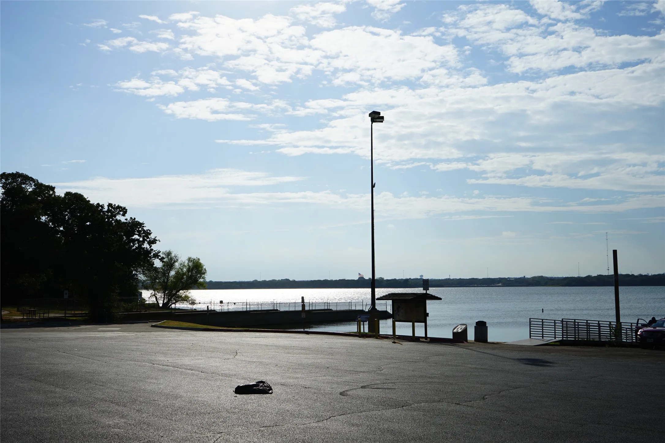 Very near Lake Arlington