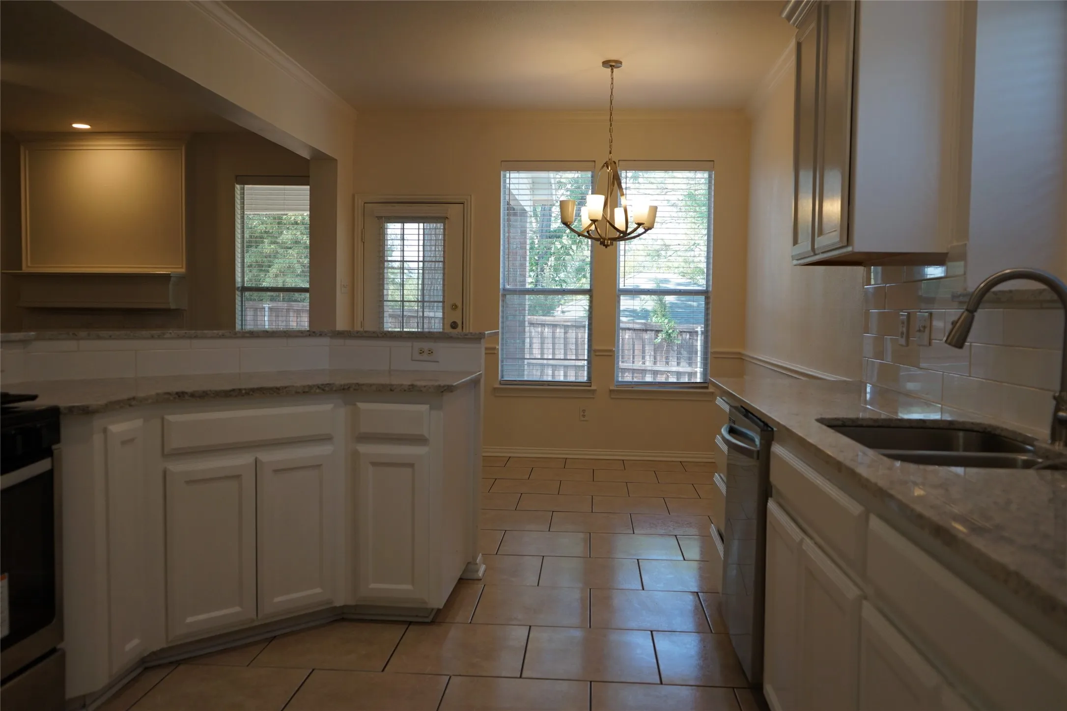 Large Kitchen with lots of windows