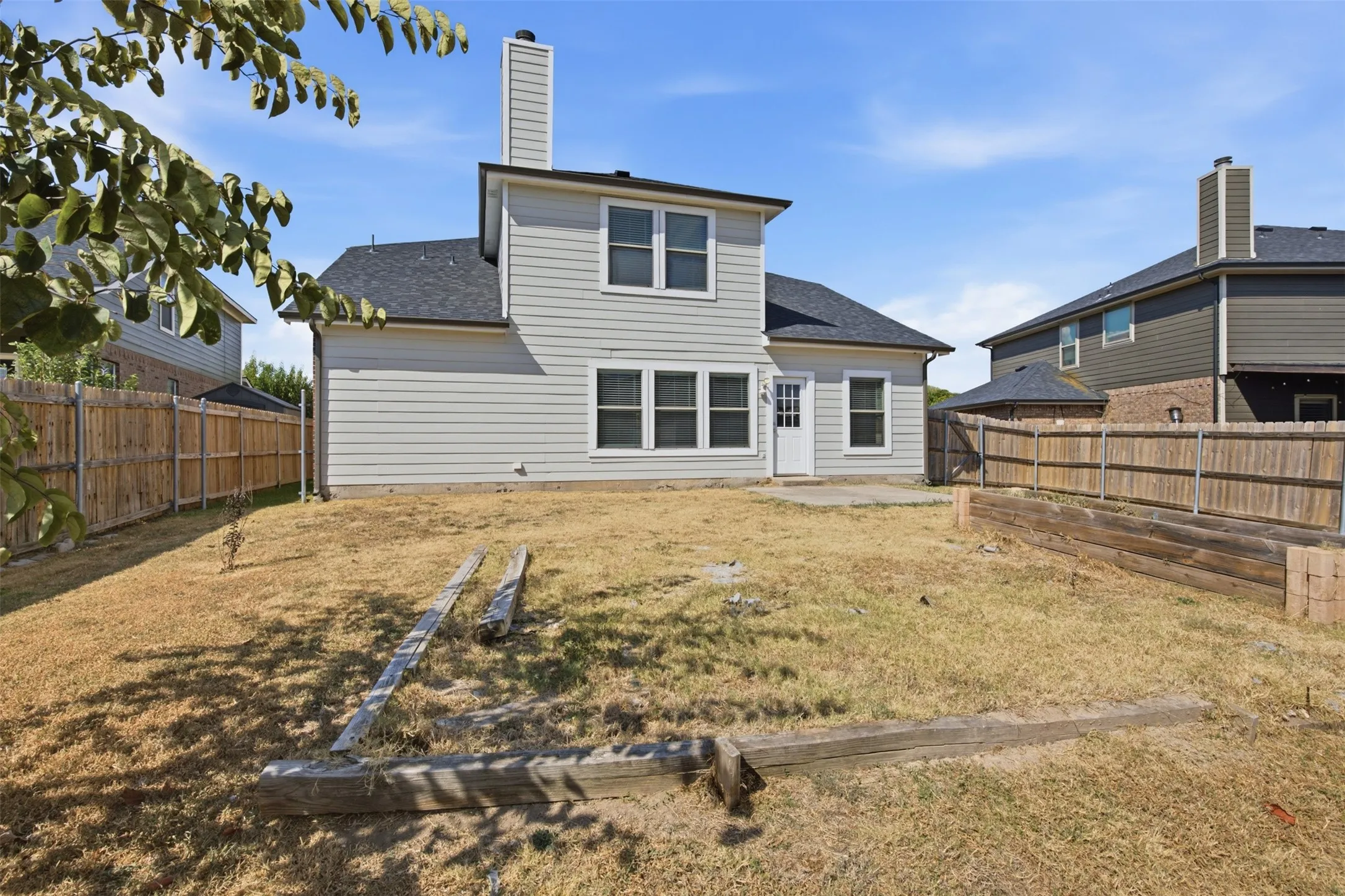 View of the Back of the House!