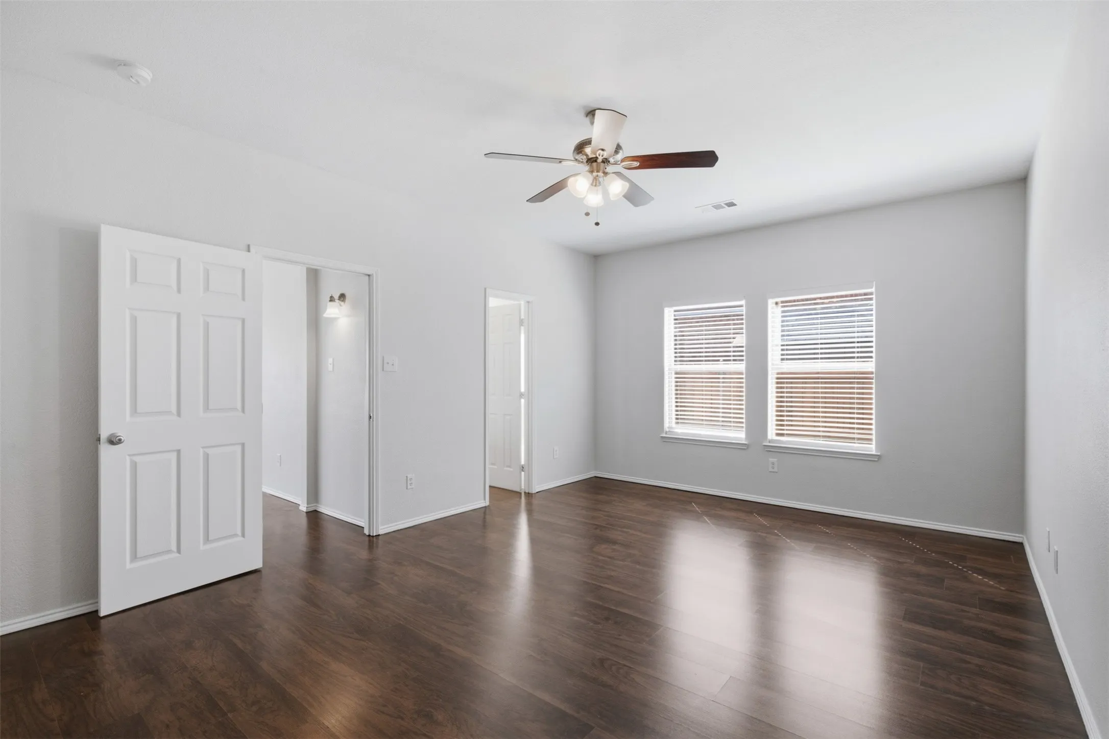 This Spacious Master Bedroom is Will Have Room for Your King Size Bed and Nice Furniture!