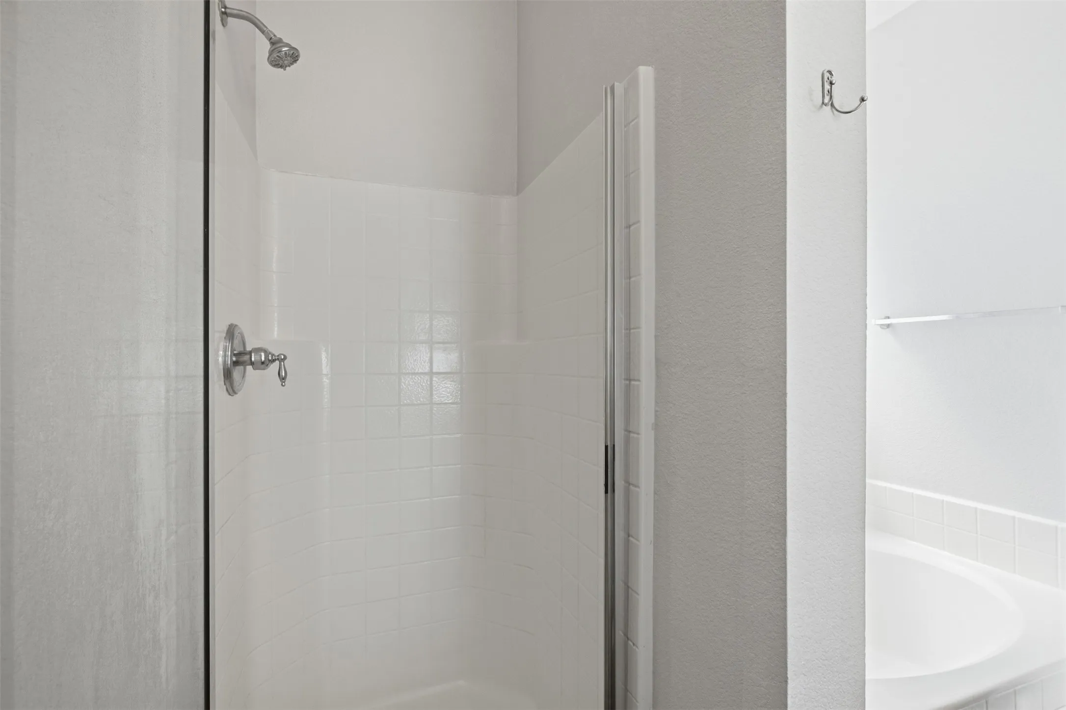 Shower in Master Bathroom!
