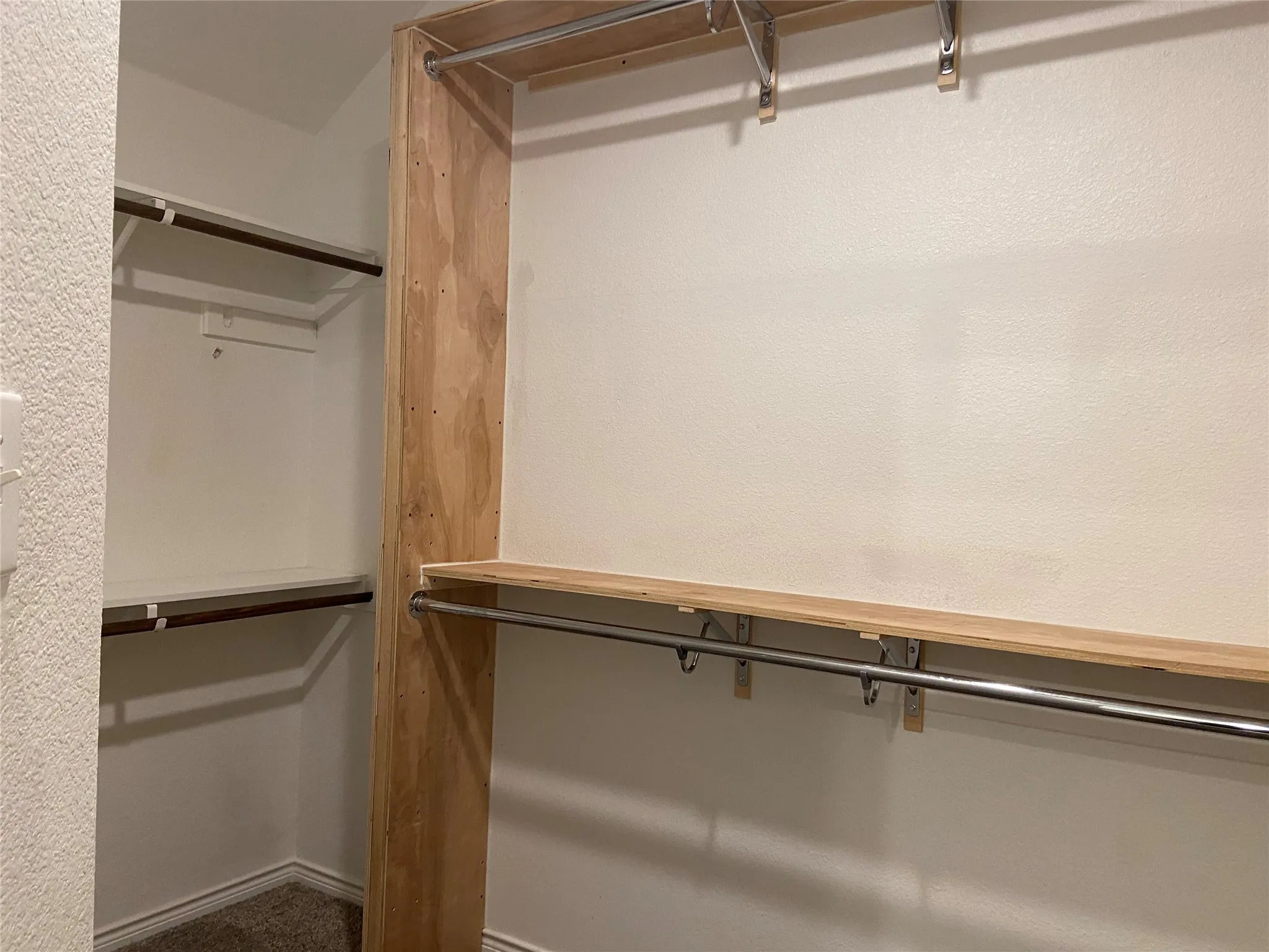 View of spacious closet
