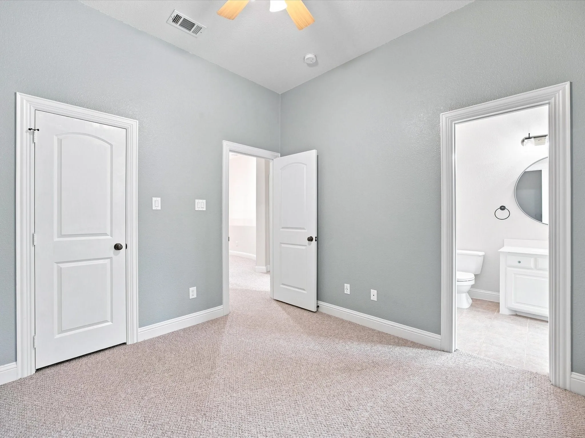 Bedroom #4 with attached shared bathroom