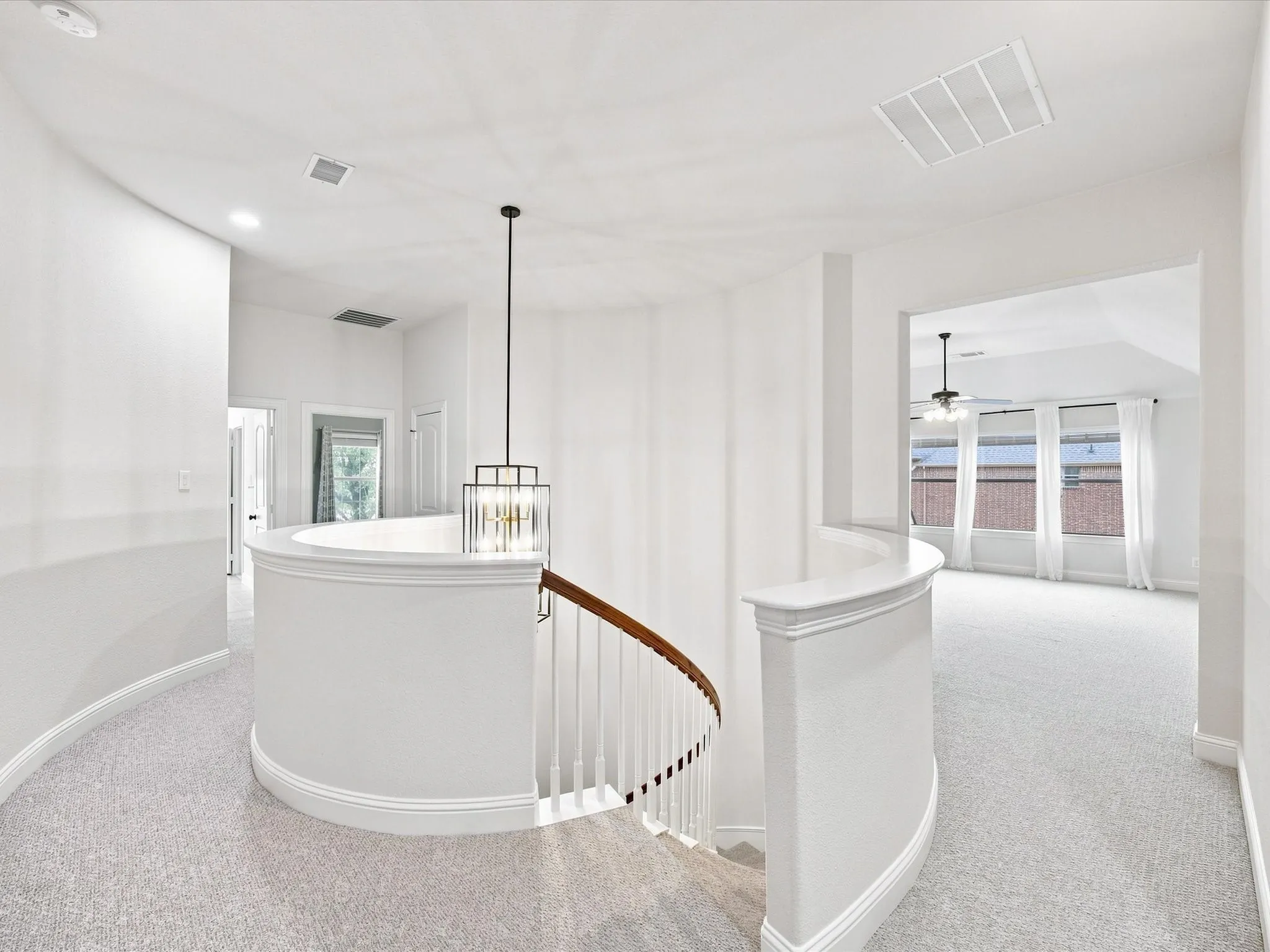 Upper floor landing
