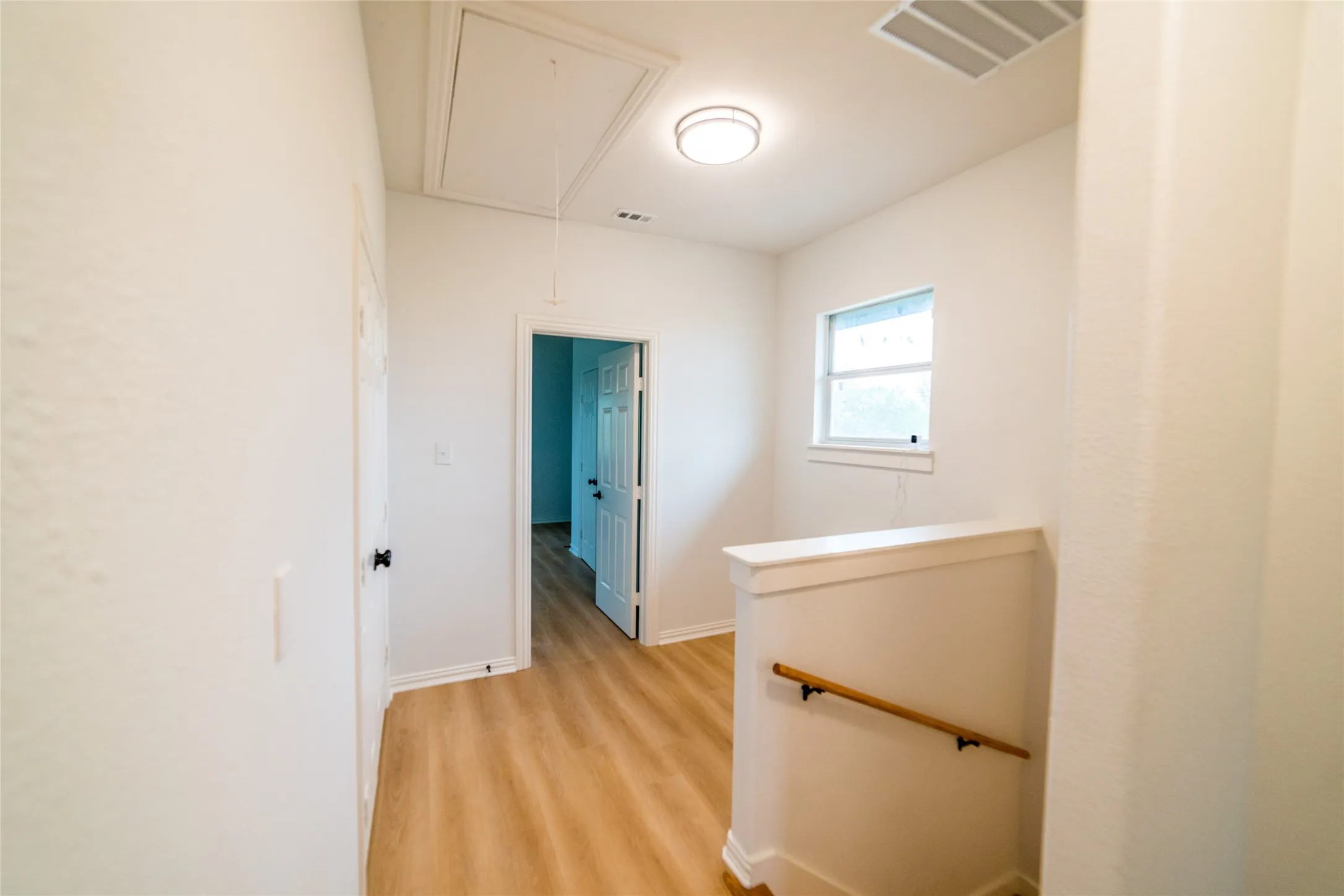 Upstairs loft area