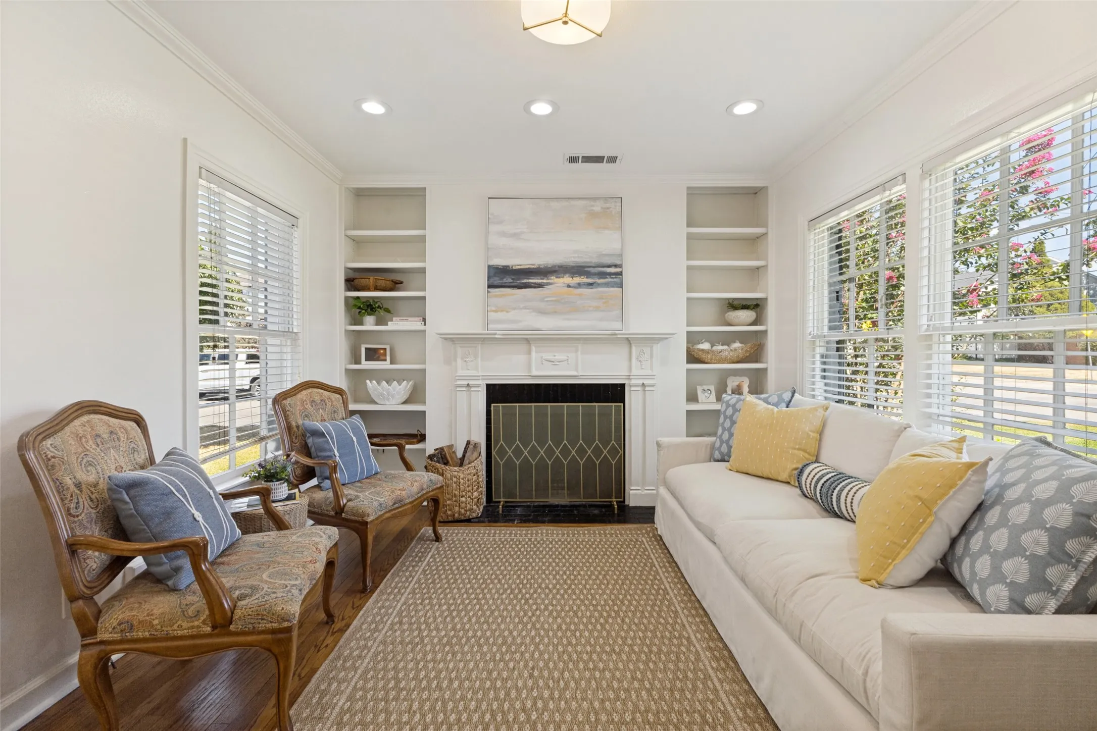 Small in scale, big on style. This thoughtfully designed three-bedroom, two-bath home embraces the beauty of less while delivering an elevated lifestyle with so much more than its footprint suggests.