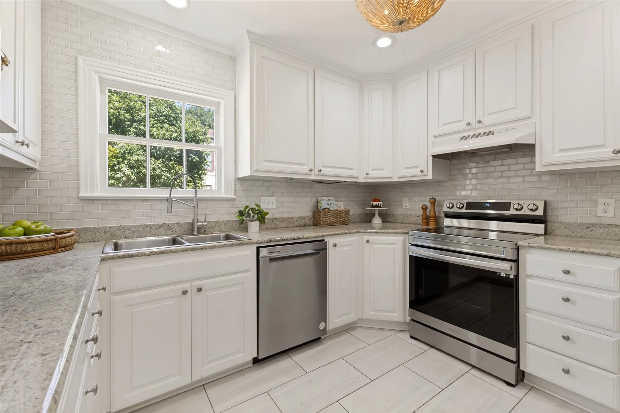 Light and bright throughout the home!