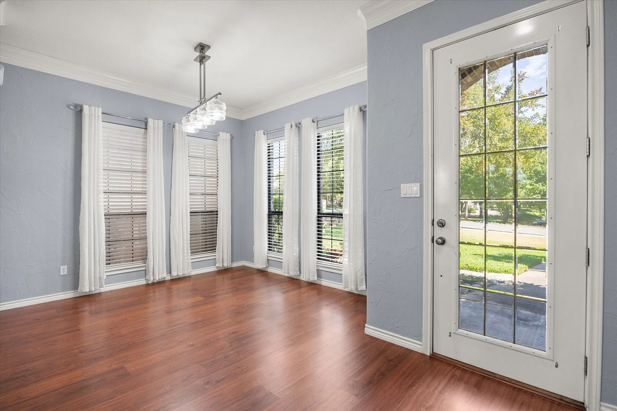 Enter into light and bright open floor plan