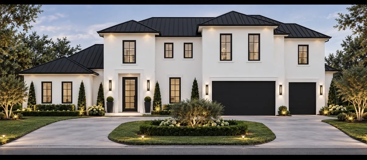 Builder rendering. Use our plans, or create your own.