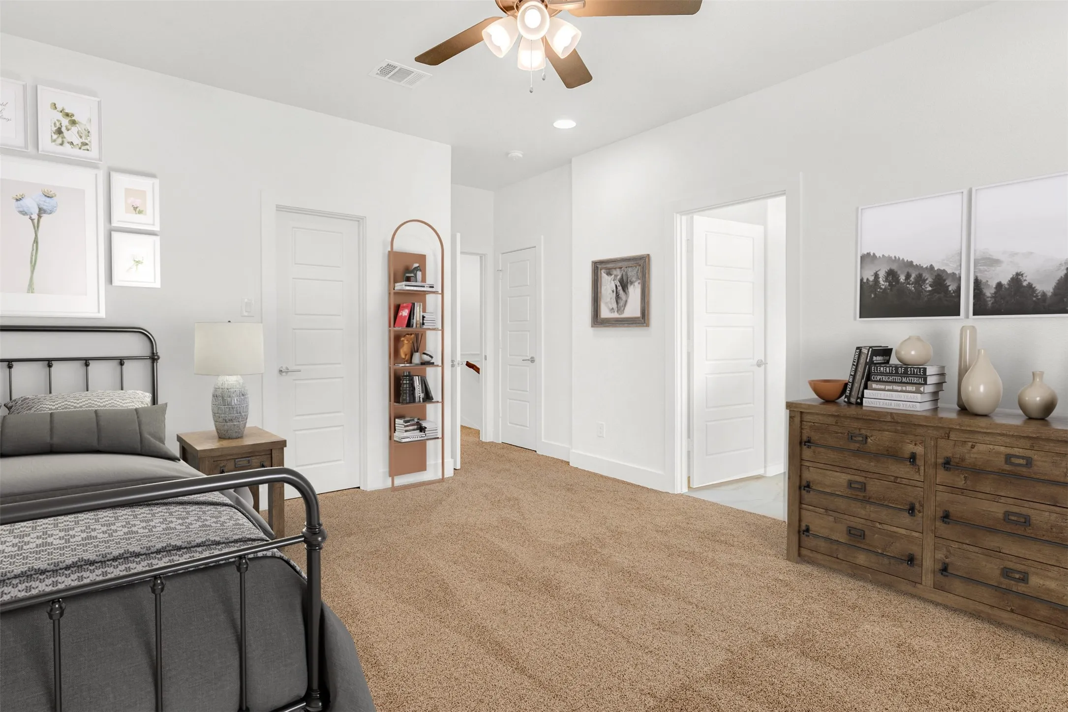 Virtually staged/located front & upstairs,lg bdrm