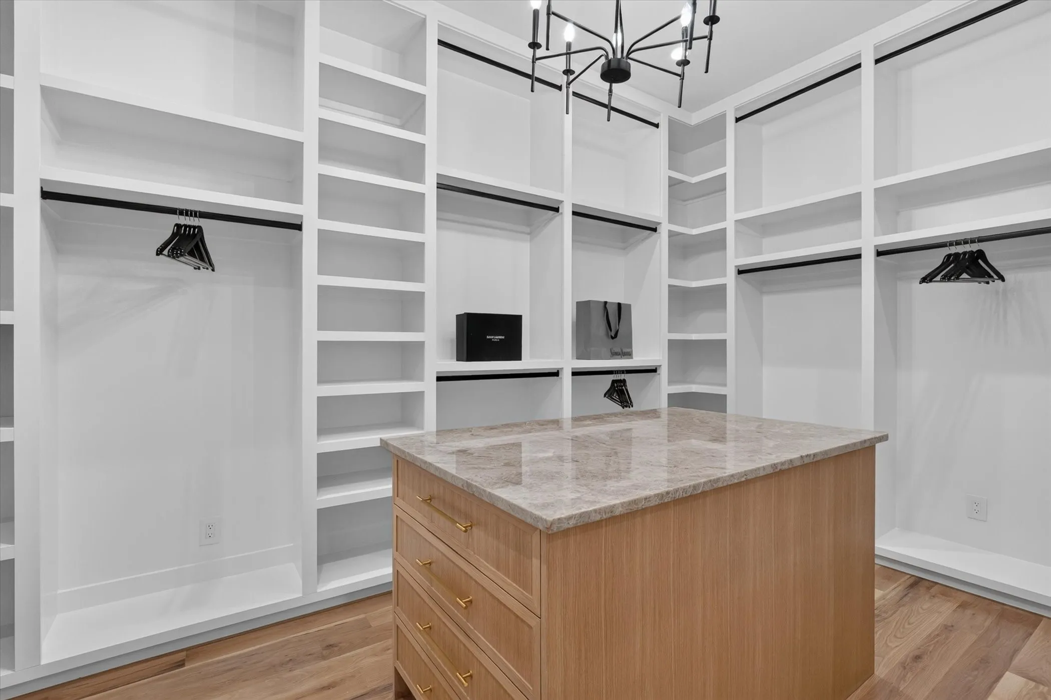 Primary closet