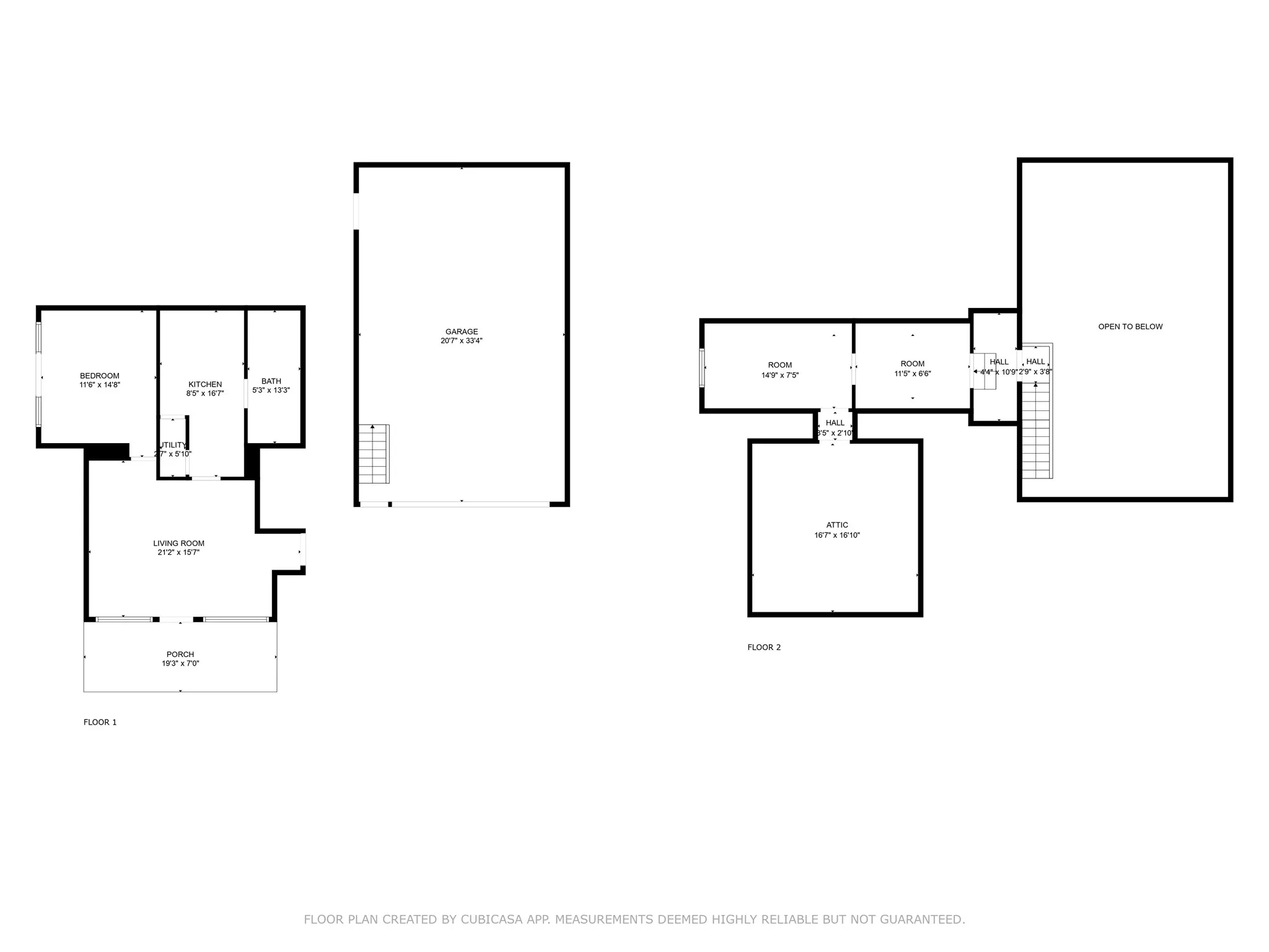 Floor plan / room layout