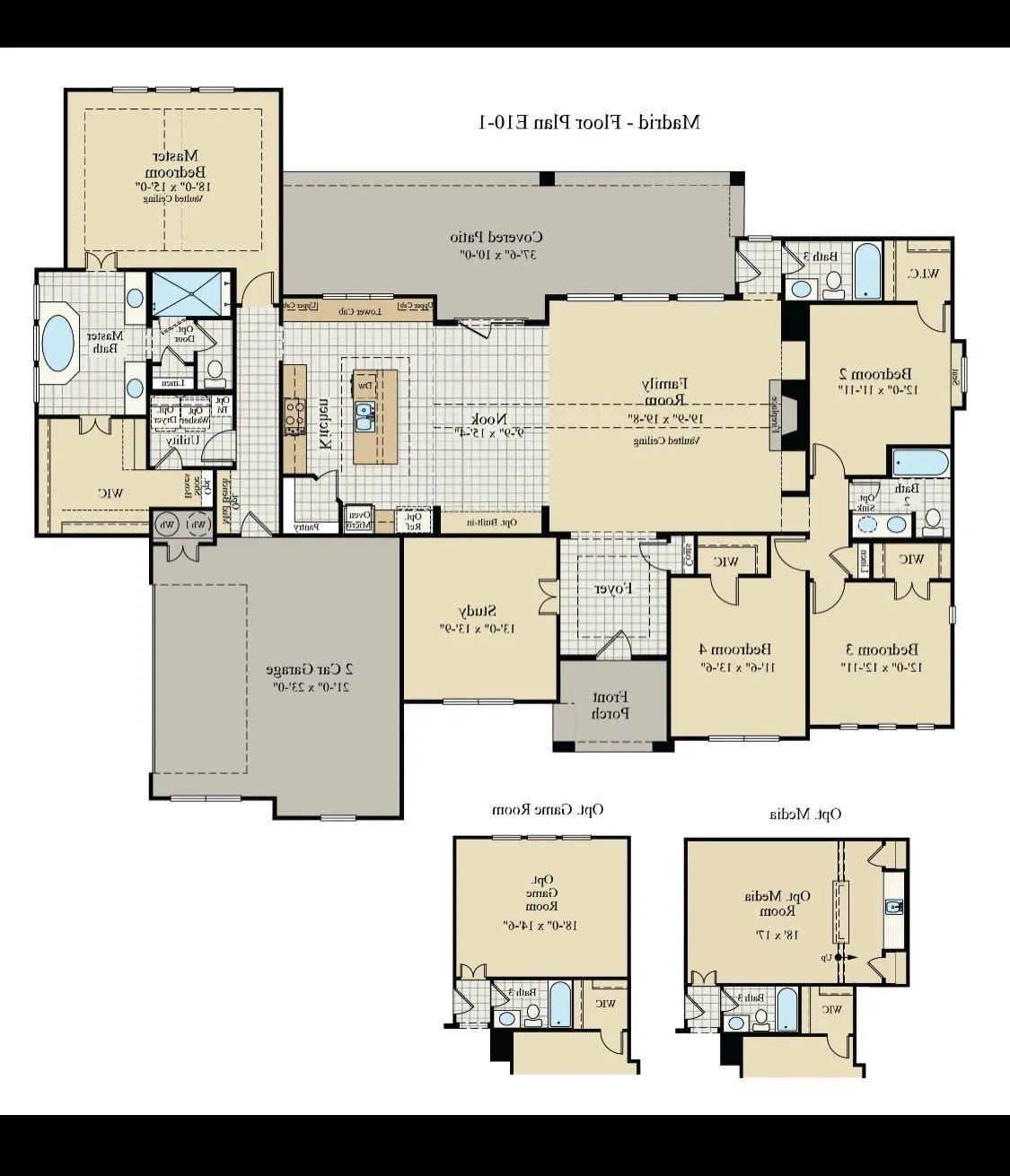 Floorplan is correct. Wording Is Backwards